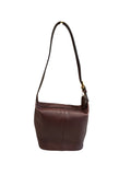 Pre-owned Coach Brown Leather Small SoHo Bucket Shoulder Bag 1990s