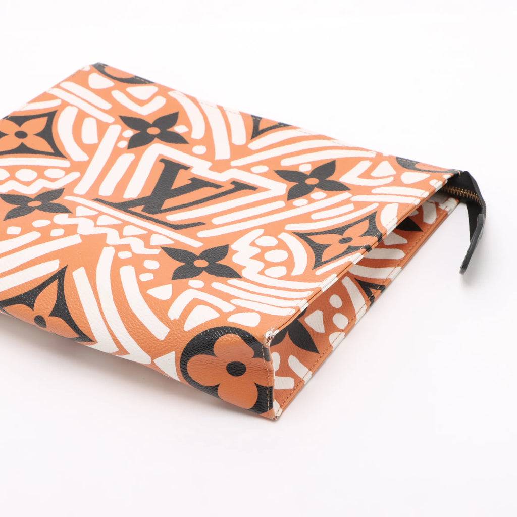 Pre-owned Louis Vuitton monogram crafty pouch 26 2020