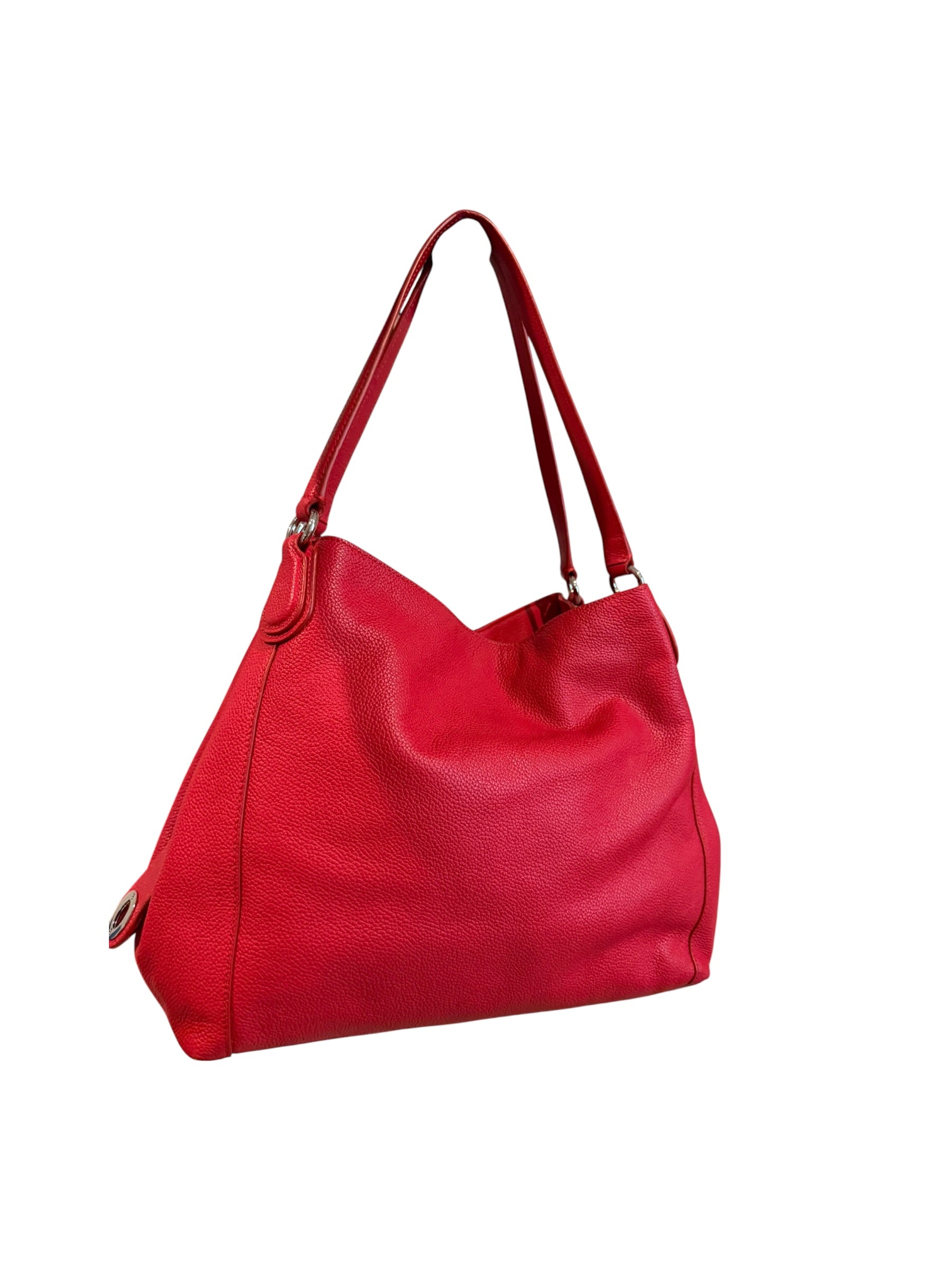 Pre-owned Coach leather Red shoulder bag 2015