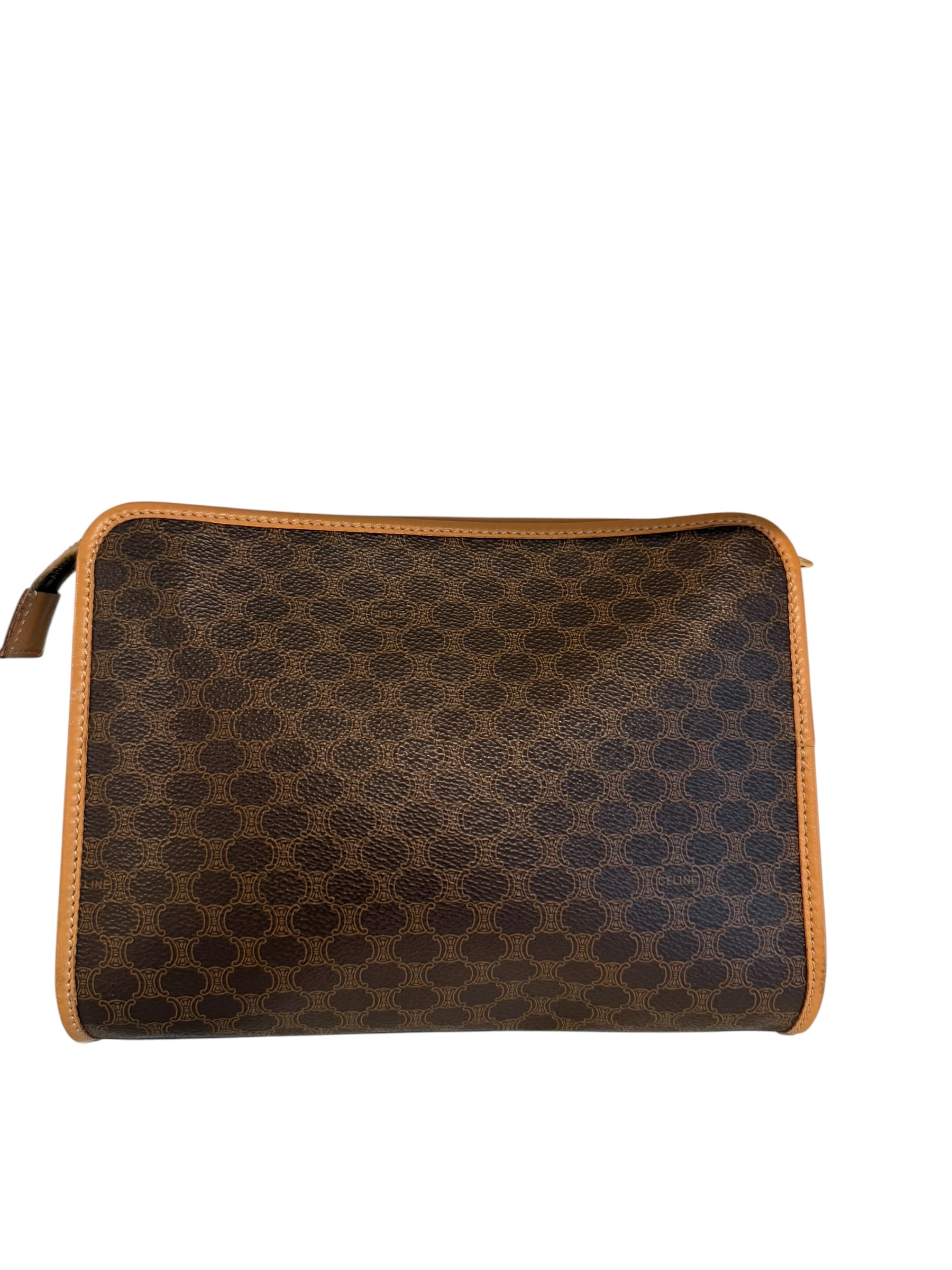 Pre-owned Celine Macadam clutch pouch