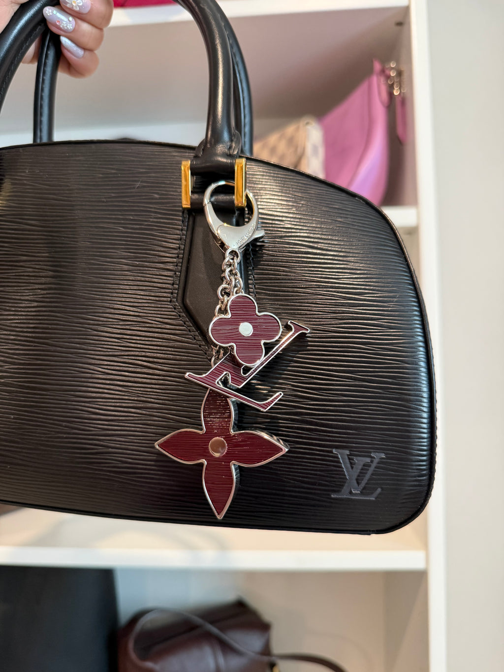 Pre-owned Louis Vuitton Epi large Bag charm