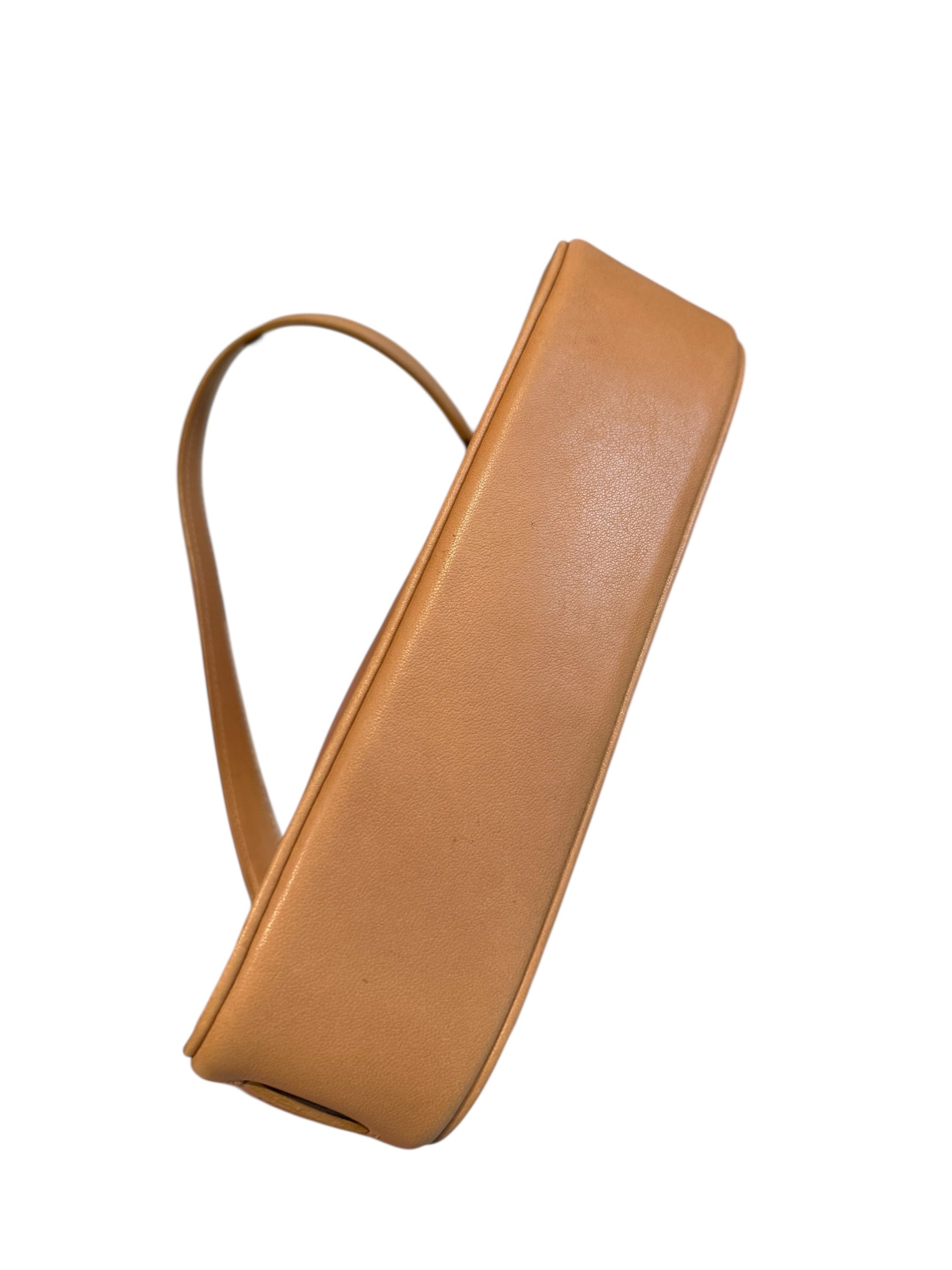 Pre-owned Coach Leather tan mini shoulder bag 1990s