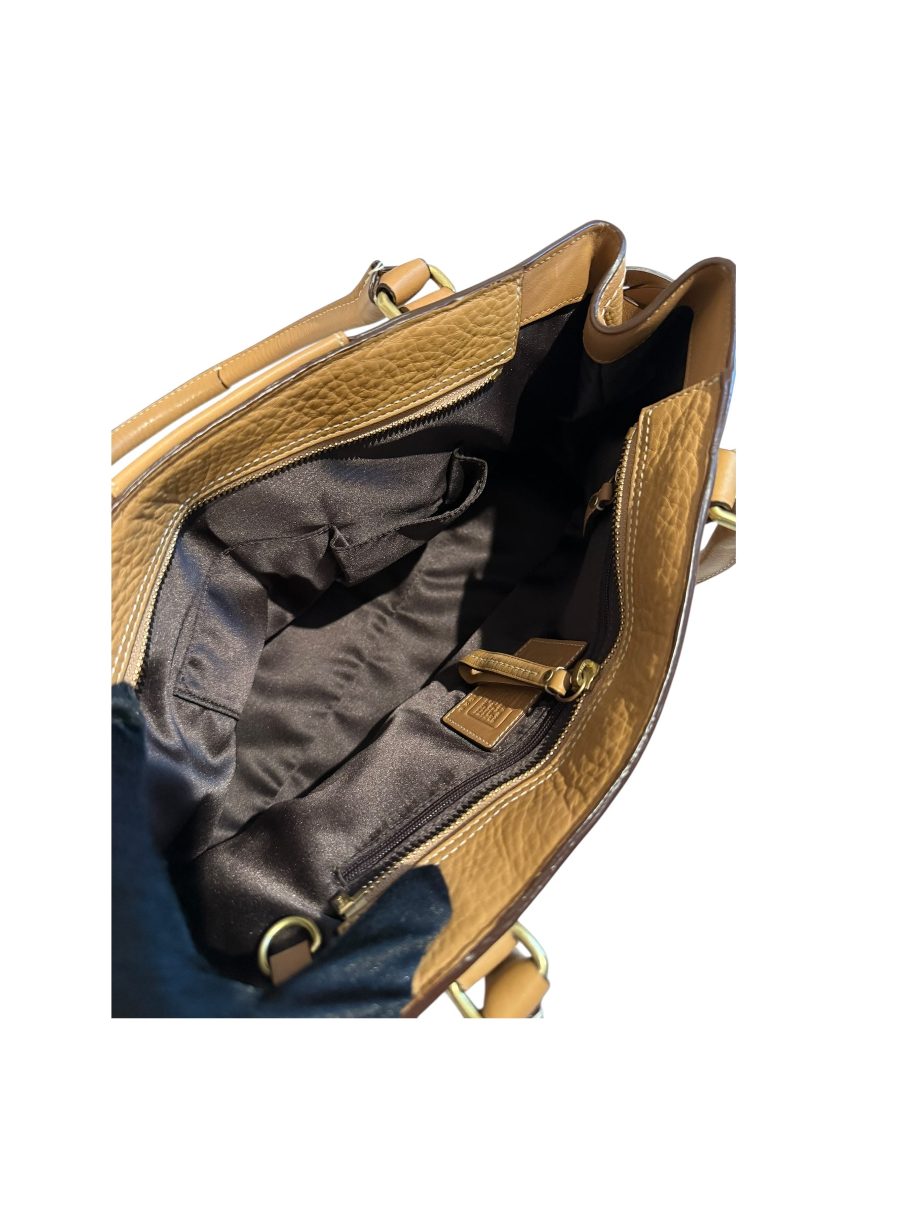 Pre-owned Coach Brown Leather Shoulder bag 2006