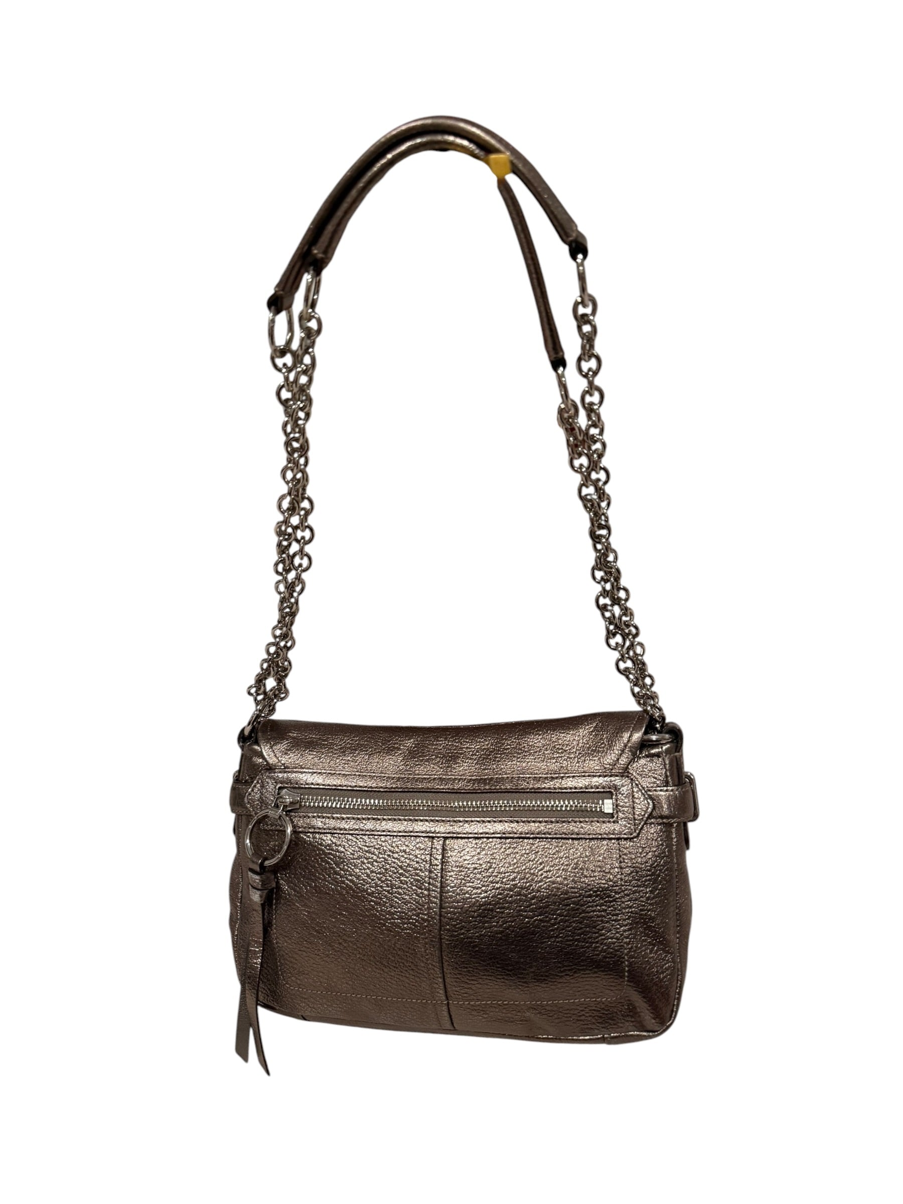 Pre-owned Coach leather Chelsea Gunmetal shoulder bag 2011
