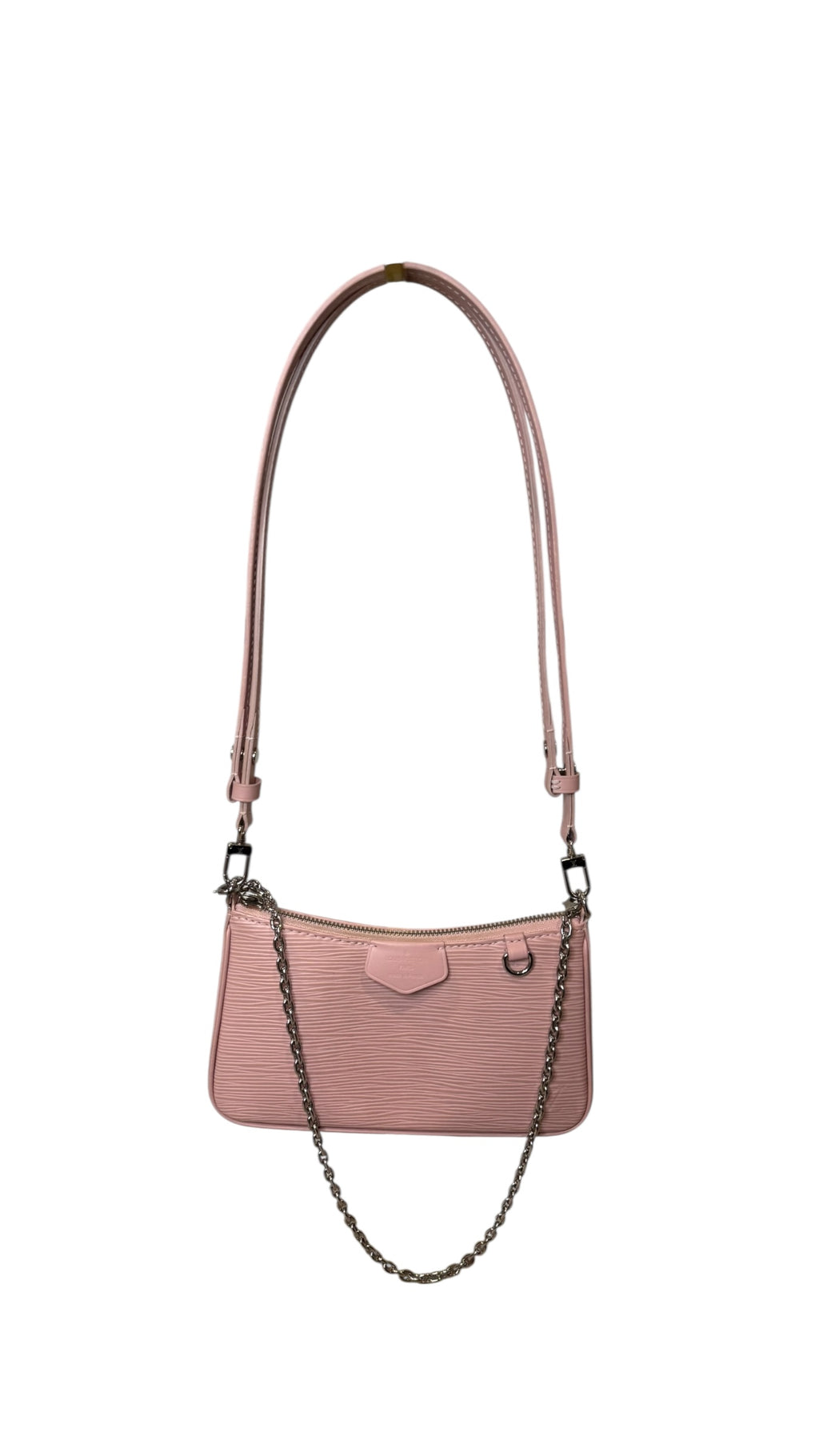 Pre-owned Louis Vuitton Epi Leather Pink Easy Pouch crossbody bag