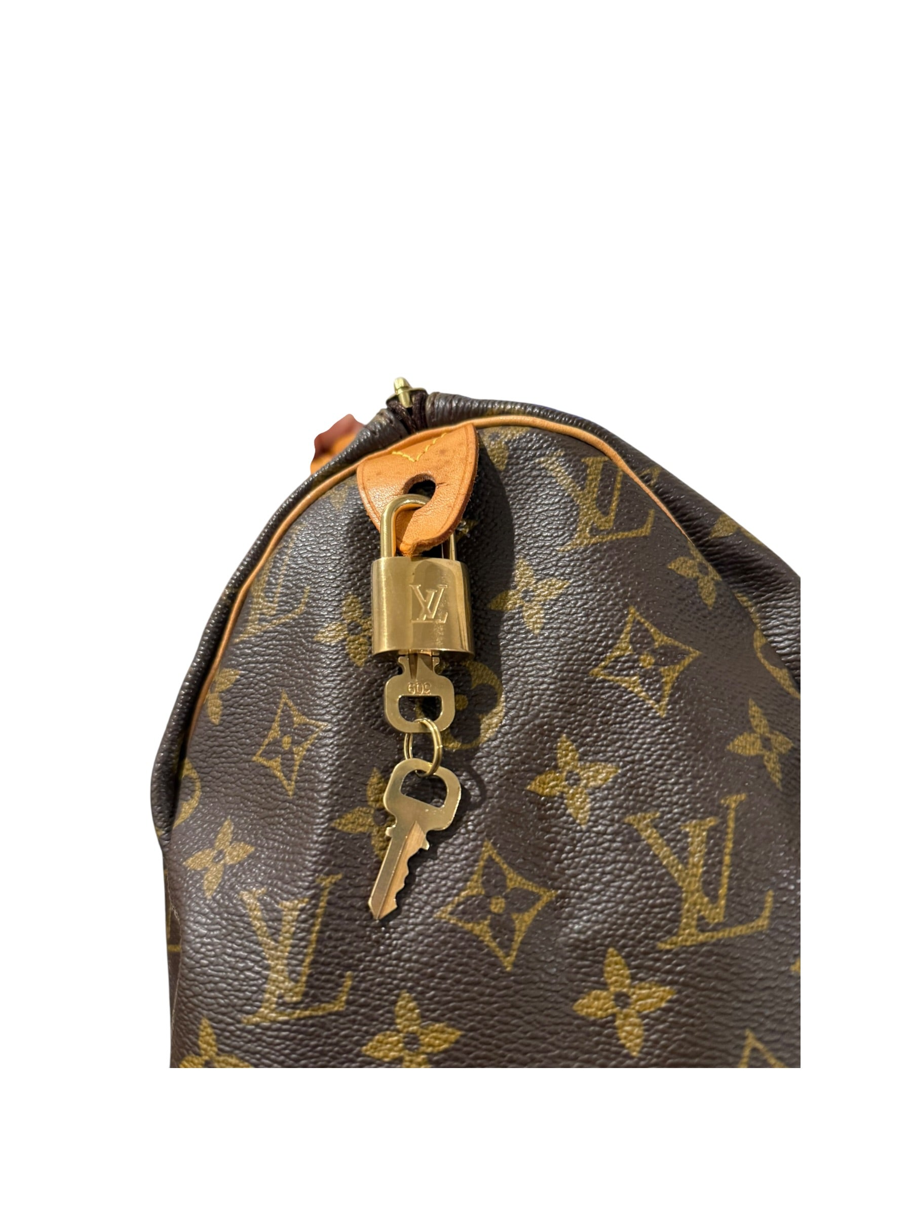 Pre-owned Louis Vuitton Monogram Speedy 30 1998