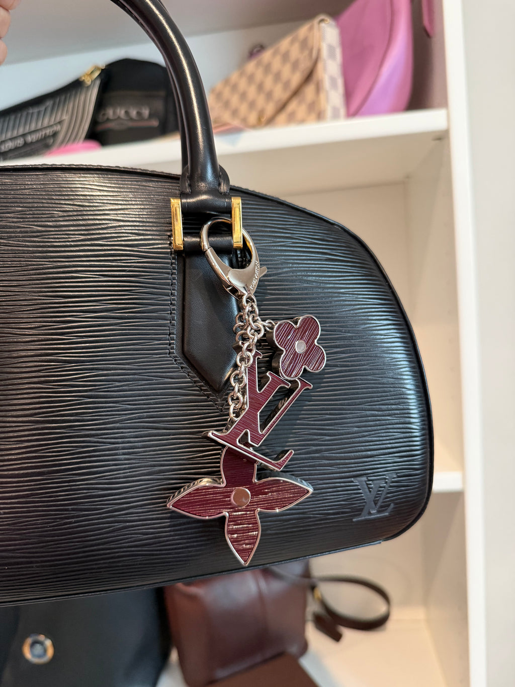 Pre-owned Louis Vuitton Epi large Bag charm