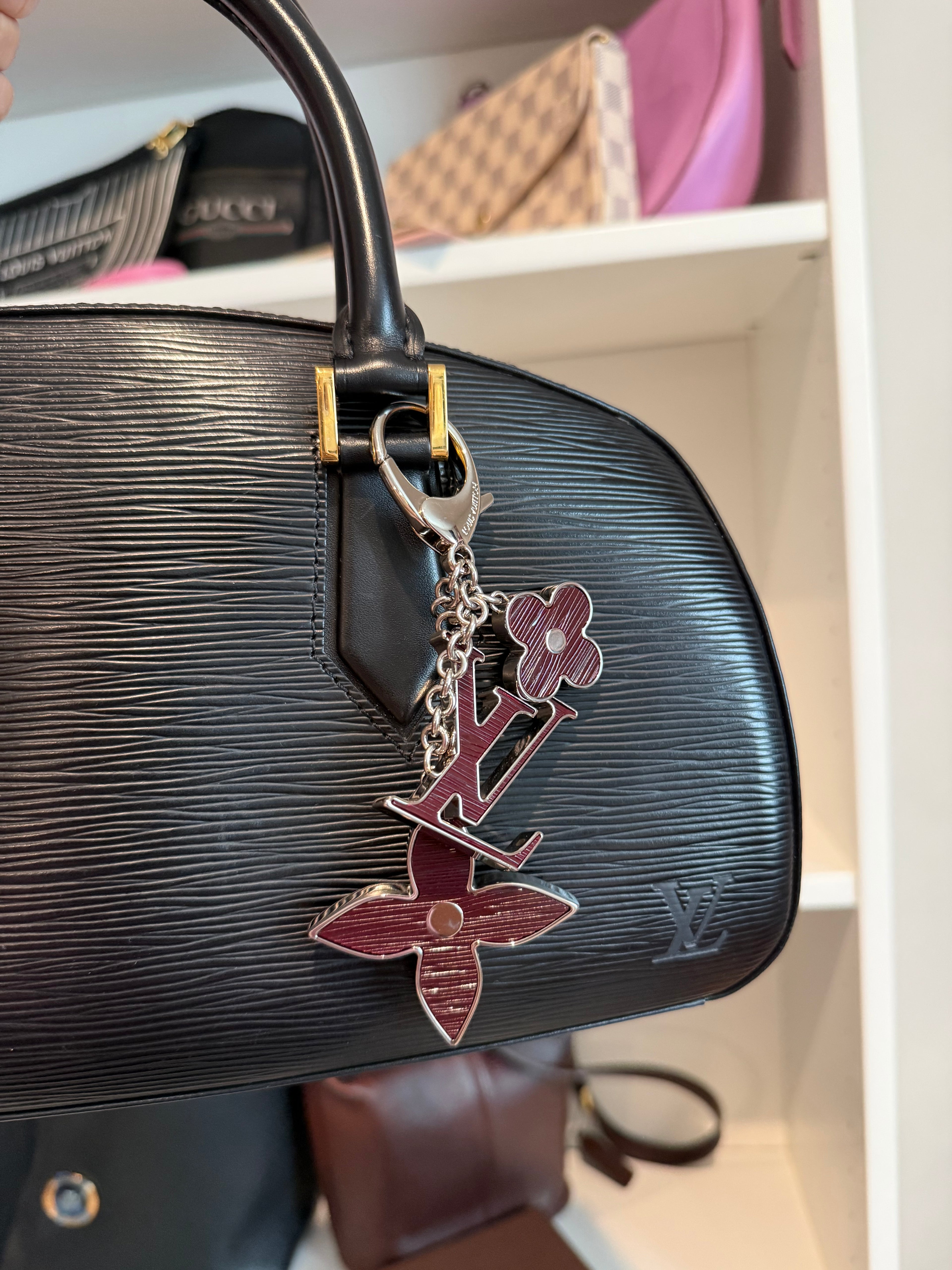 Pre-owned Louis Vuitton Epi large Bag charm