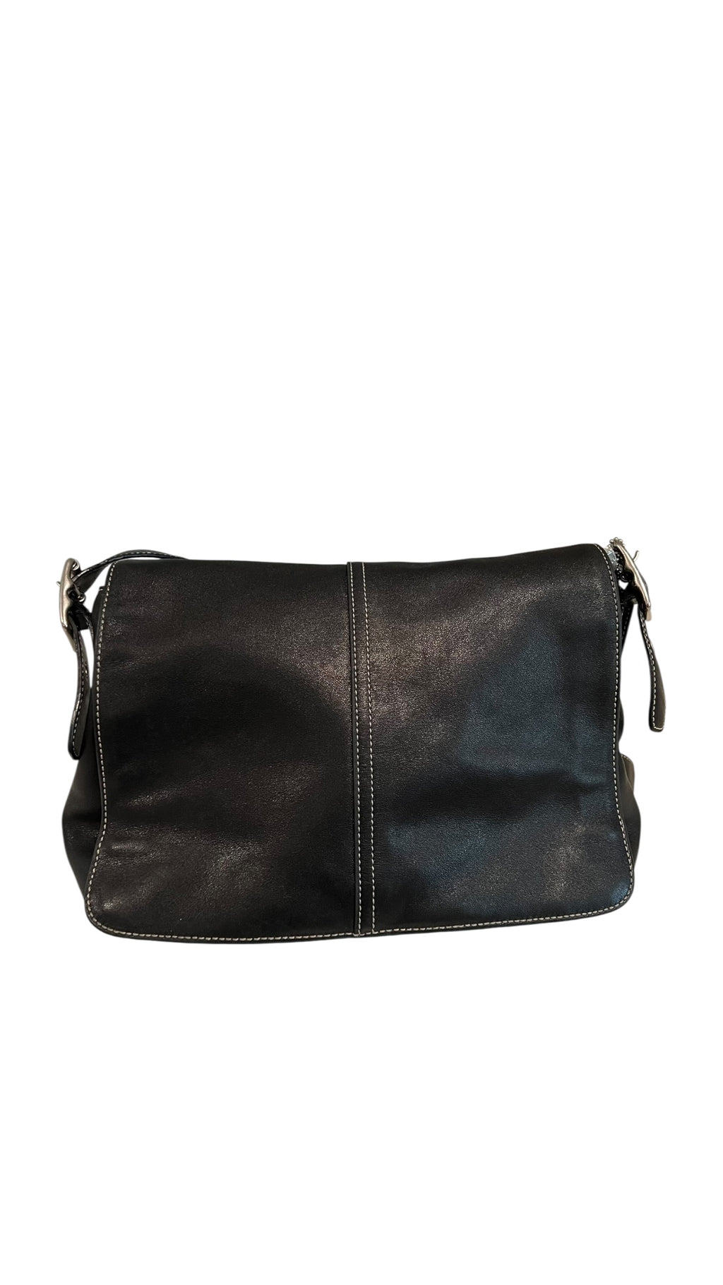 Pre-owned Coach leather black crossbody bag 2006