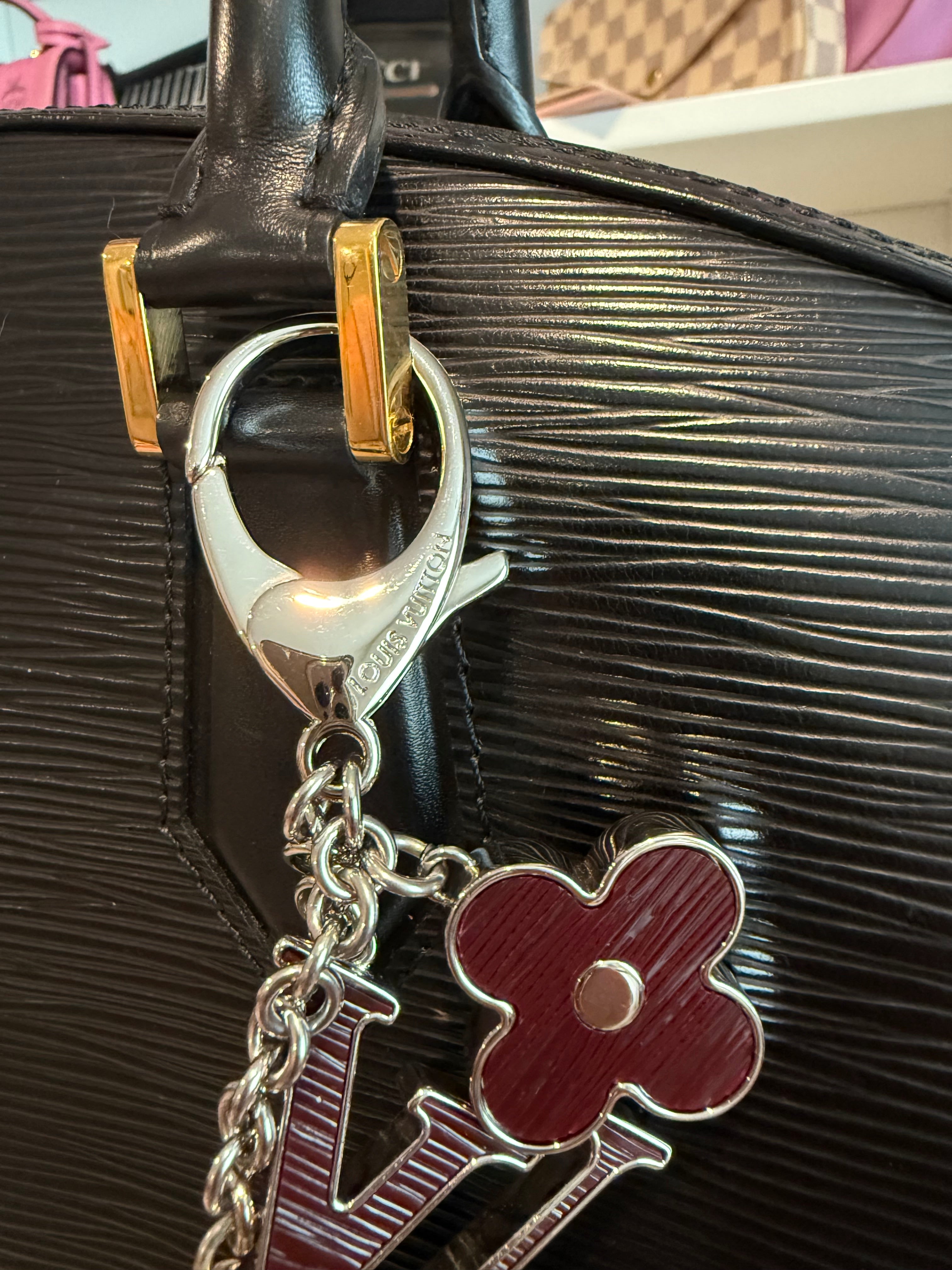Pre-owned Louis Vuitton Epi large Bag charm