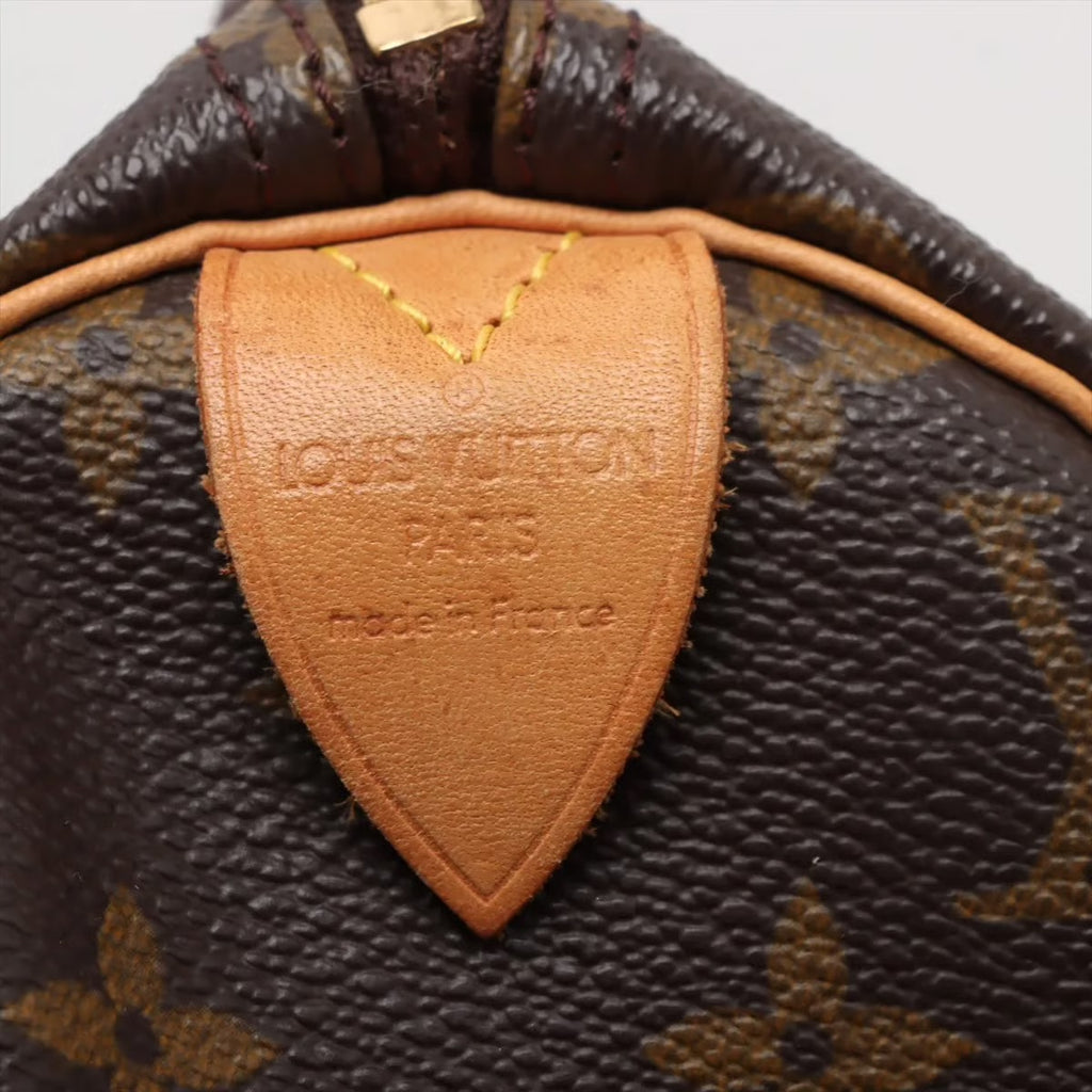 Pre-owned Louis Vuitton Monogram Speedy 30 1998