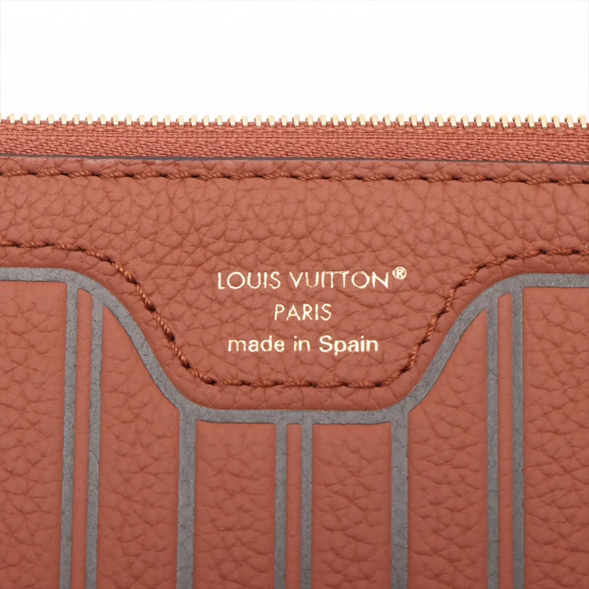 Pre-owned Louis Vuitton inside out Neverfull MM pouch
