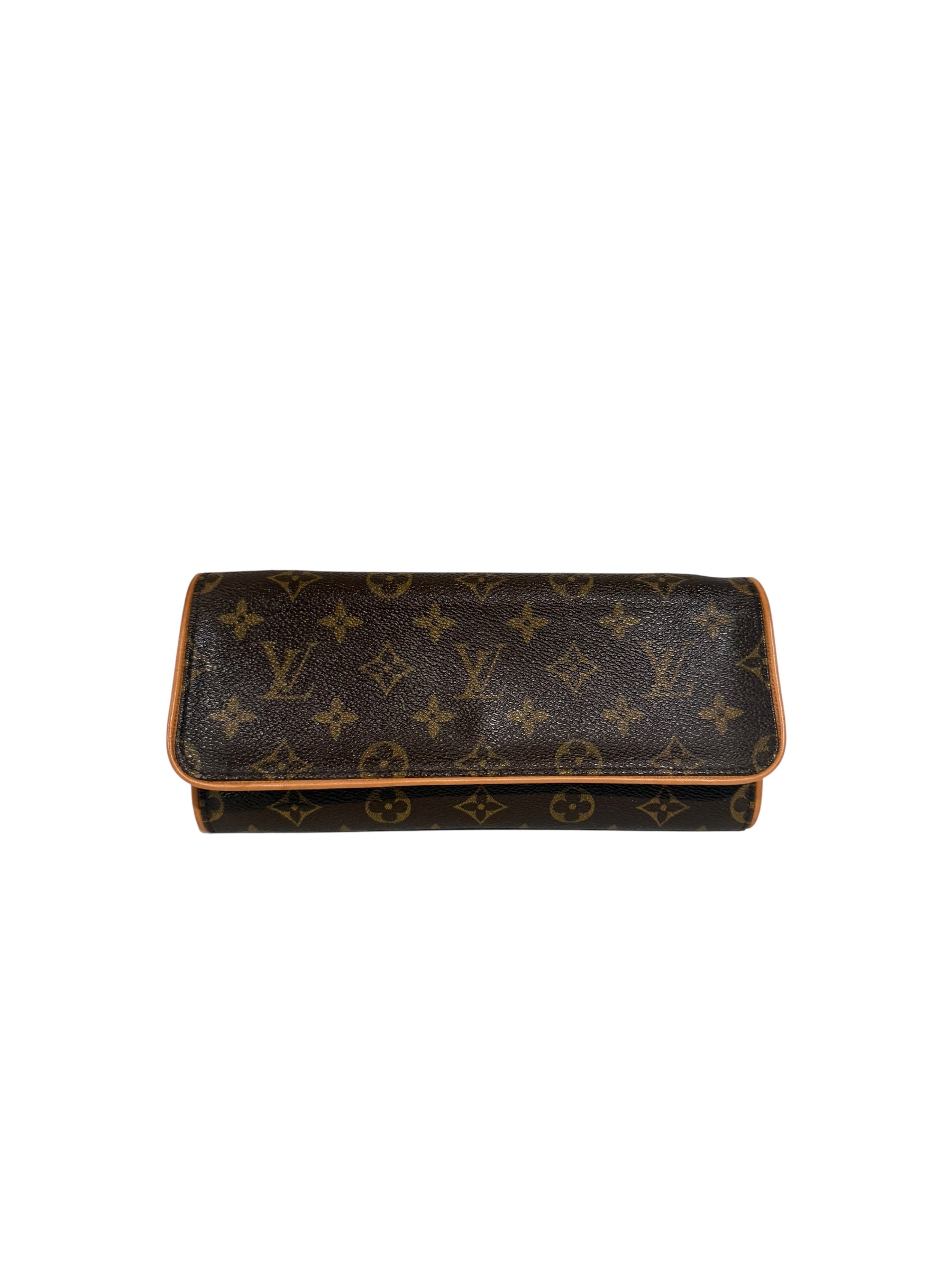 Pre-owned Louis Vuitton monogram Twin GM pochette 2000