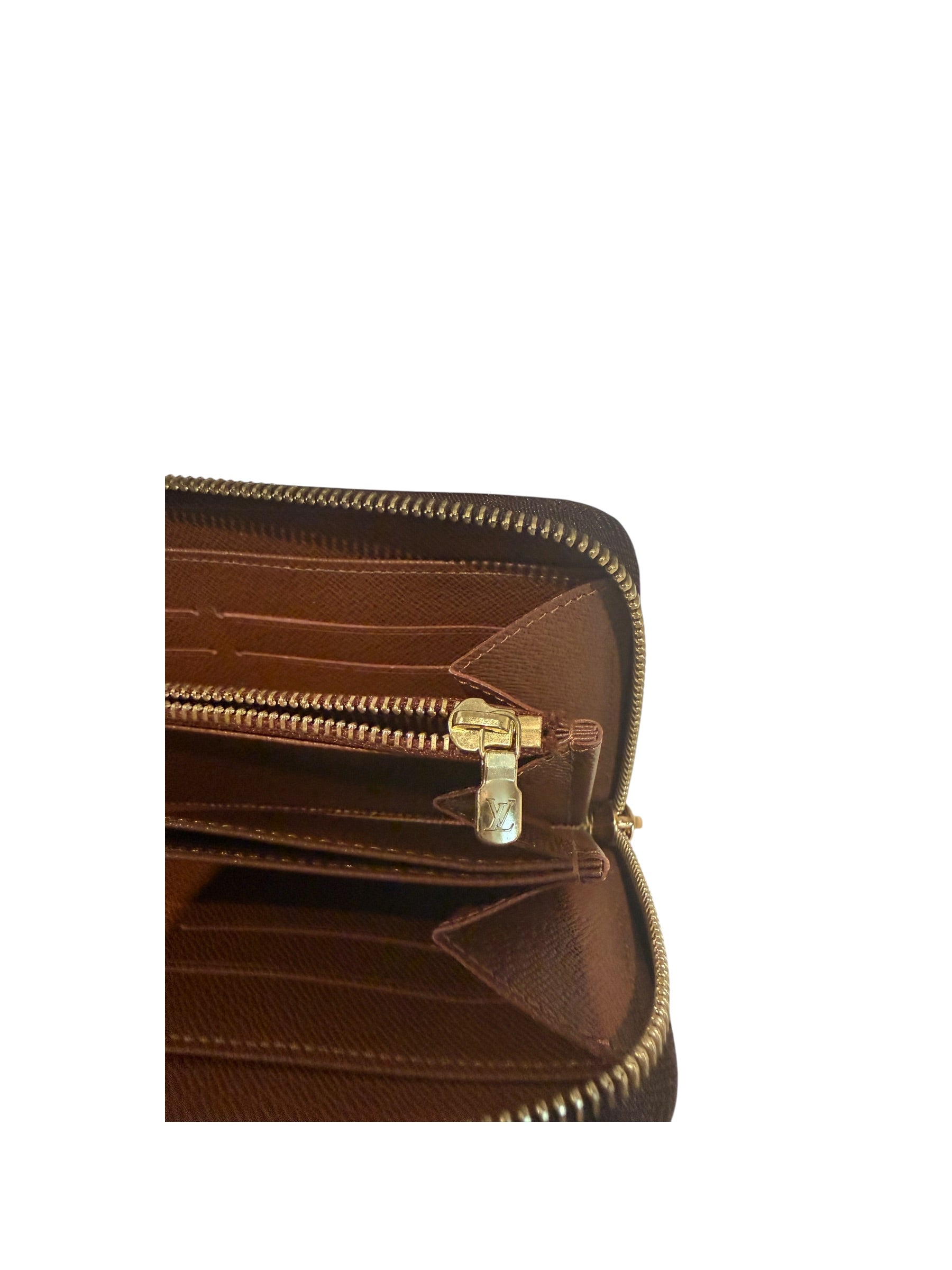 Pre-owned Louis Vuitton monogram Zippy wallet 2015