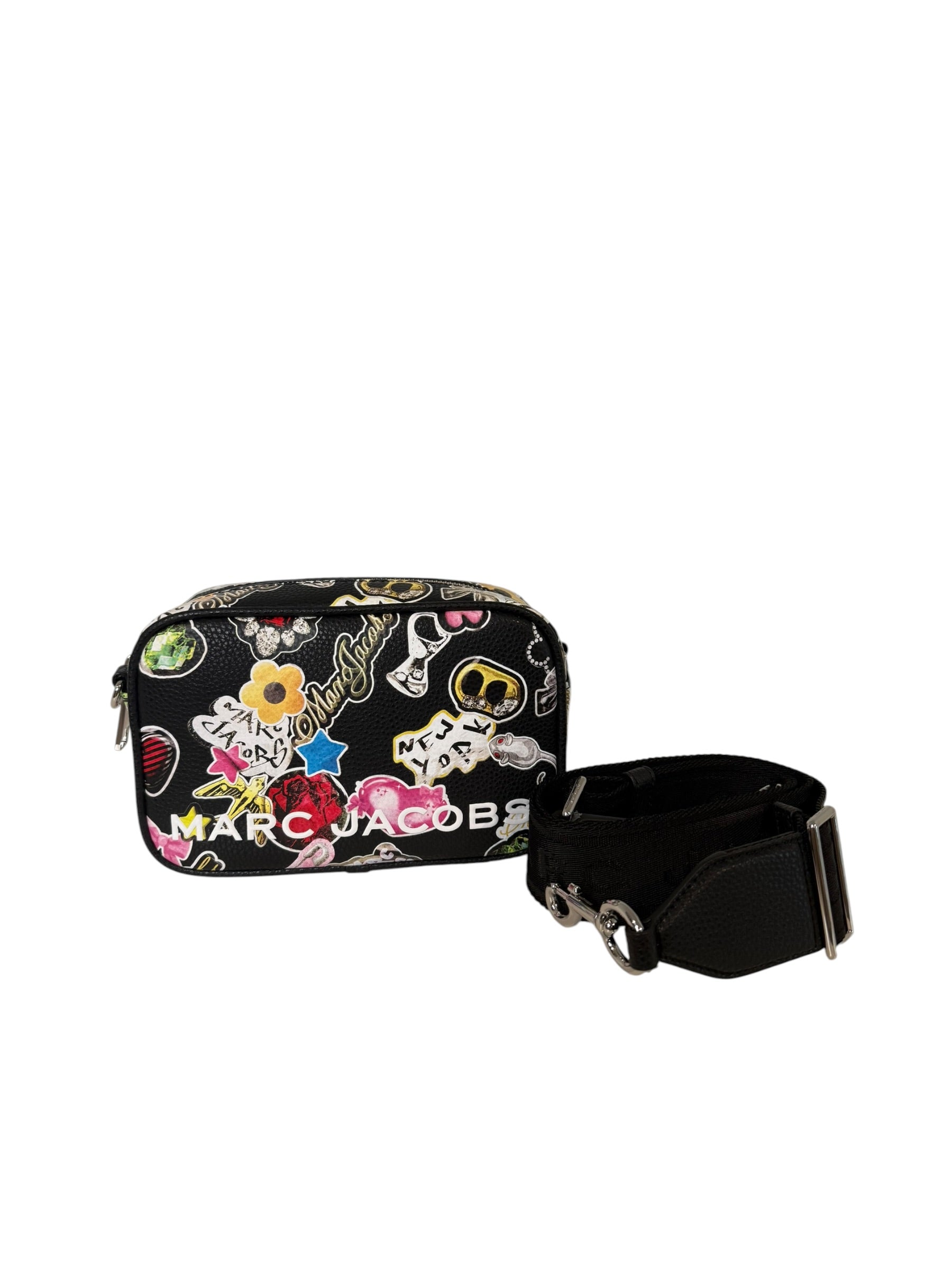 *NEW WITH TAGS* Marc Jacobs Leather Black Camera Crossbody Bag