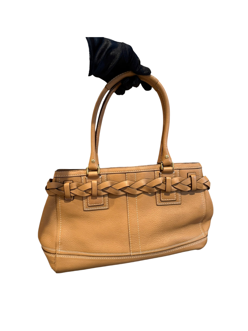 Pre-owned Coach Brown Leather Shoulder bag 2006