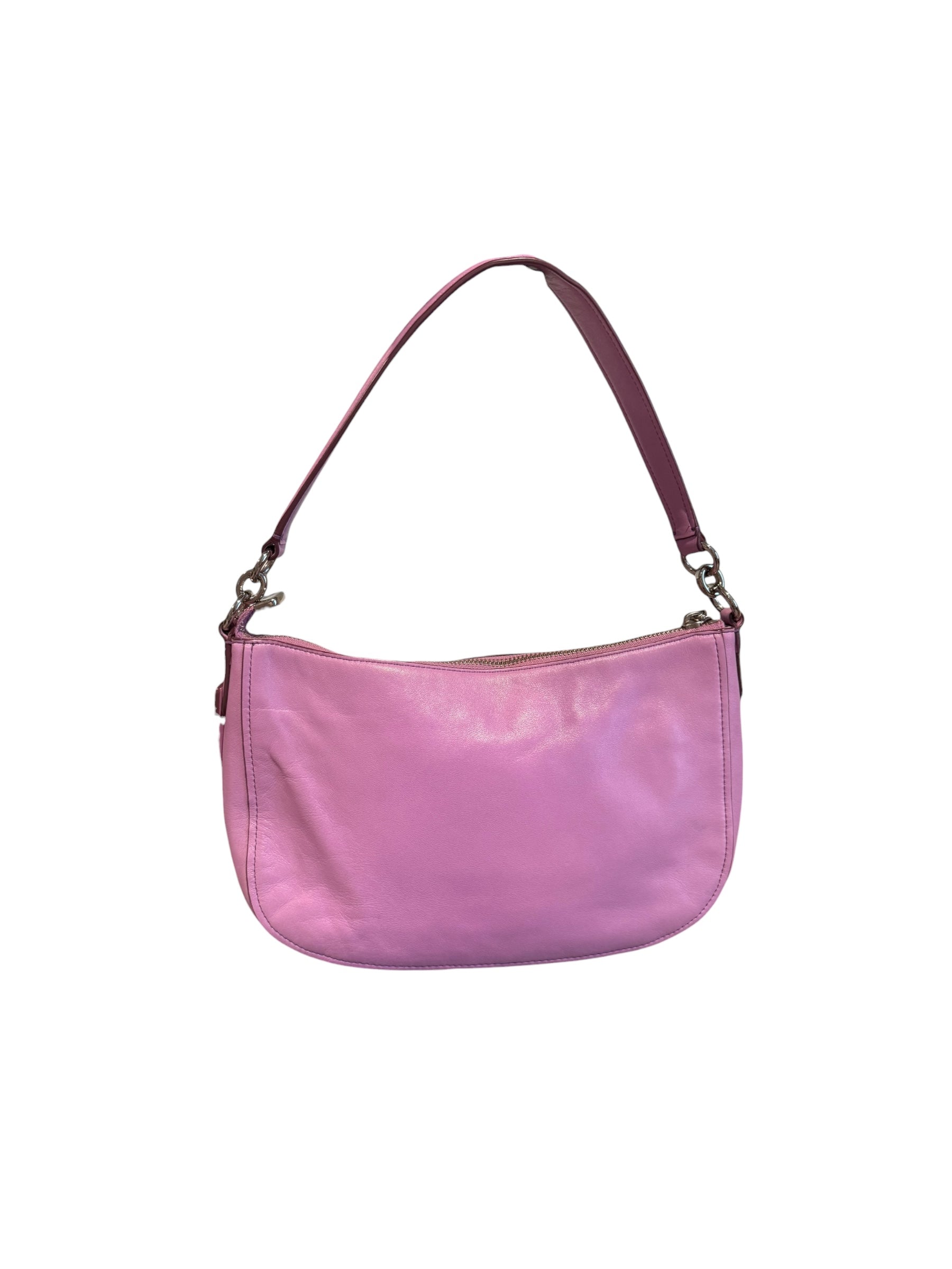 Pre-owned Coach leather Purple shoulder/crossbody bag 2015