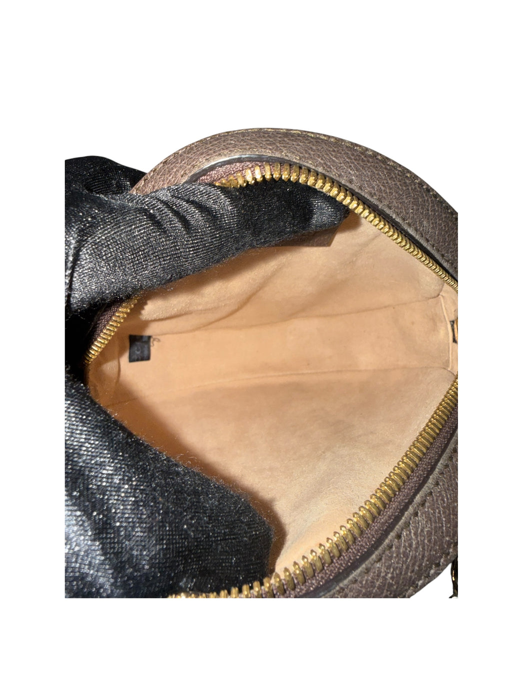 Pre-owned Gucci GG supreme round Ophedia Shoulder bag