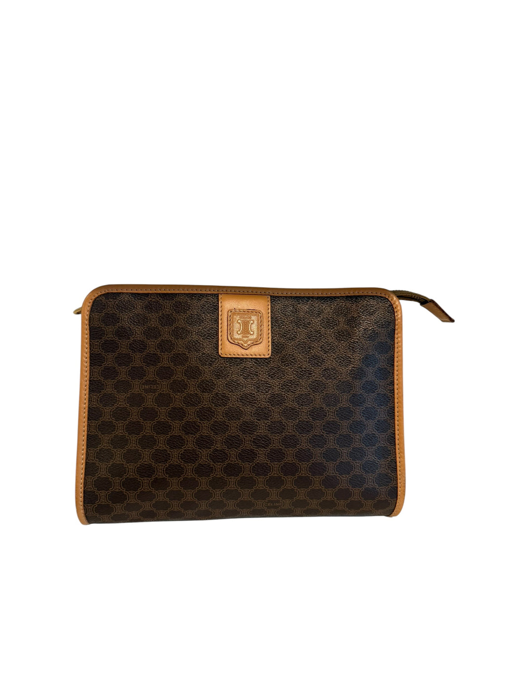 Pre-owned Celine Macadam clutch pouch