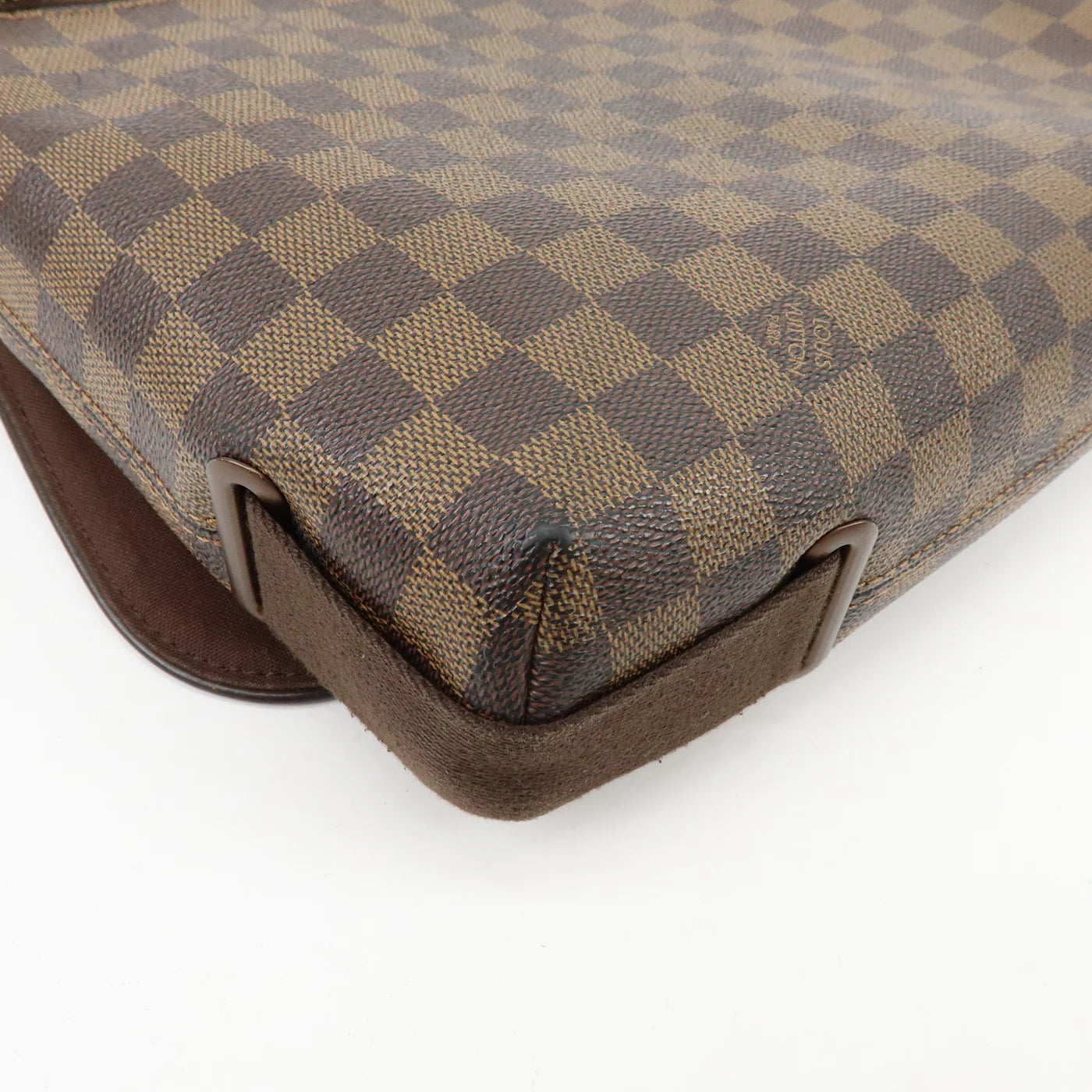 Pre-owned Louis Vuitton Damier Ebene Brooklyn messenger bag 2010