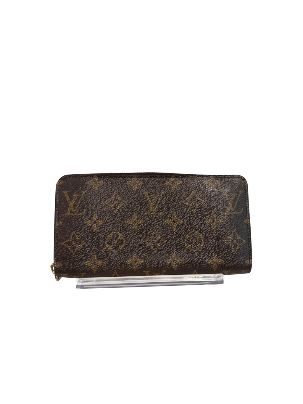 Pre-owned Louis Vuitton monogram Zippy wallet 2015