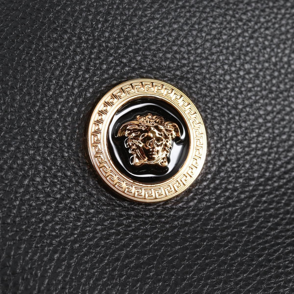 Pre-owned Versace Leather Medusa tote bag