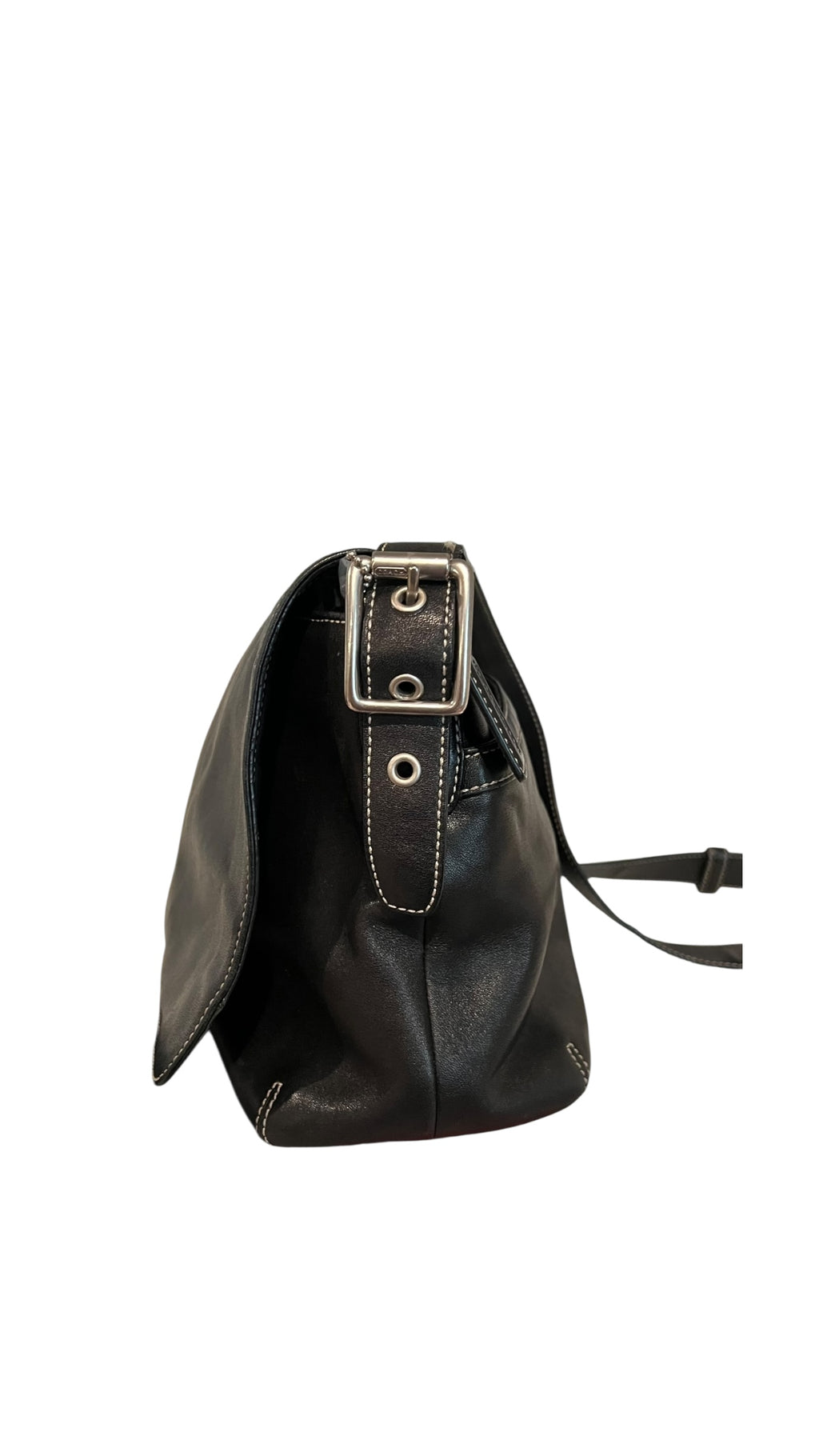Pre-owned Coach leather black crossbody bag 2006