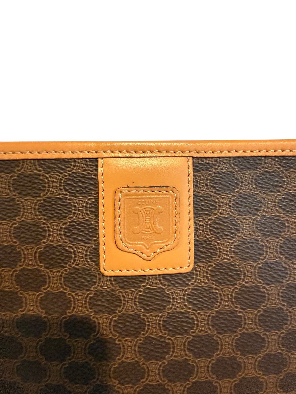 Pre-owned Celine Macadam clutch pouch