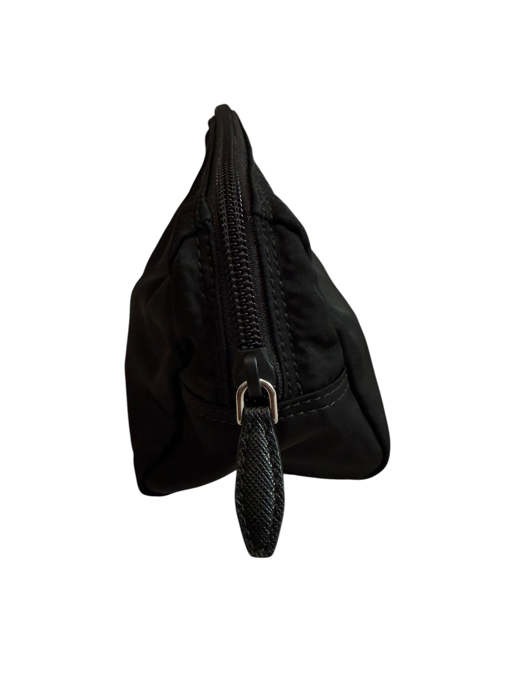 Pre-owned Prada Nylon Black Cosmetic Pouch