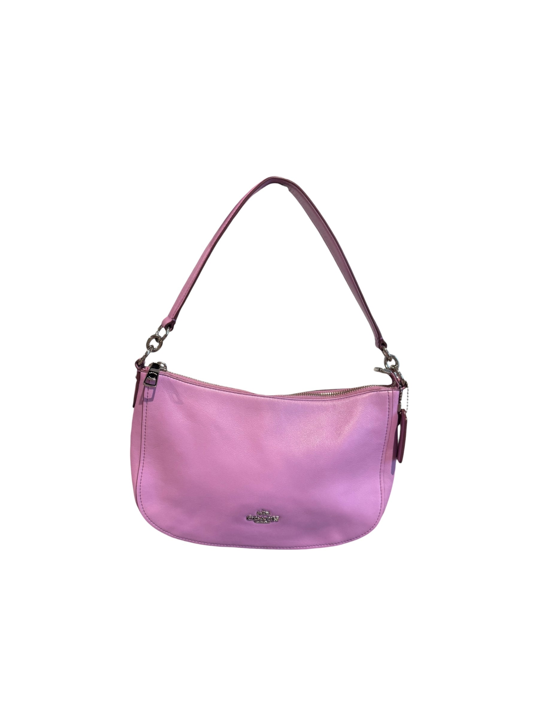 Pre-owned Coach leather Purple shoulder/crossbody bag 2015