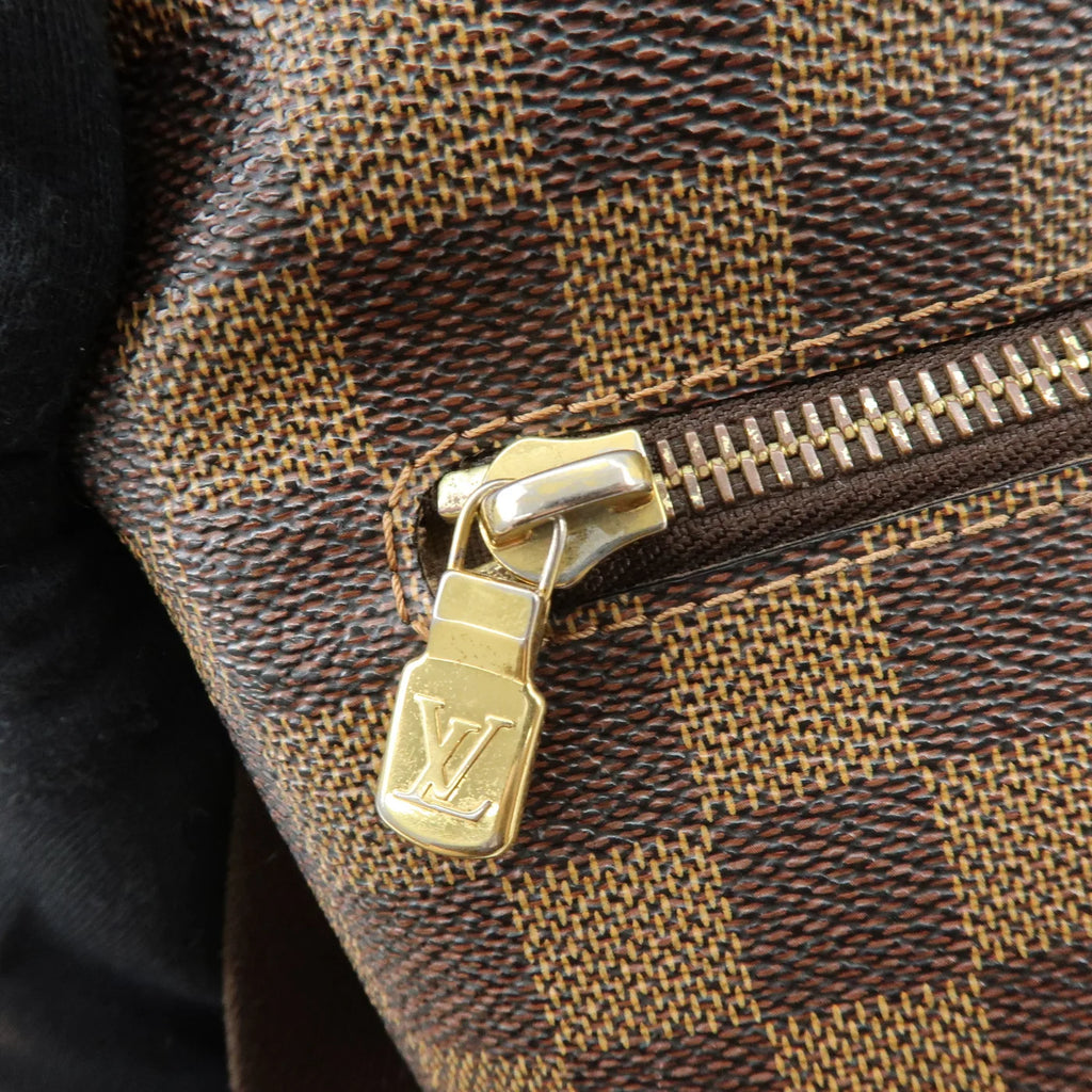 Pre-owned Louis Vuitton Damier Ebene Brooklyn messenger bag 2010