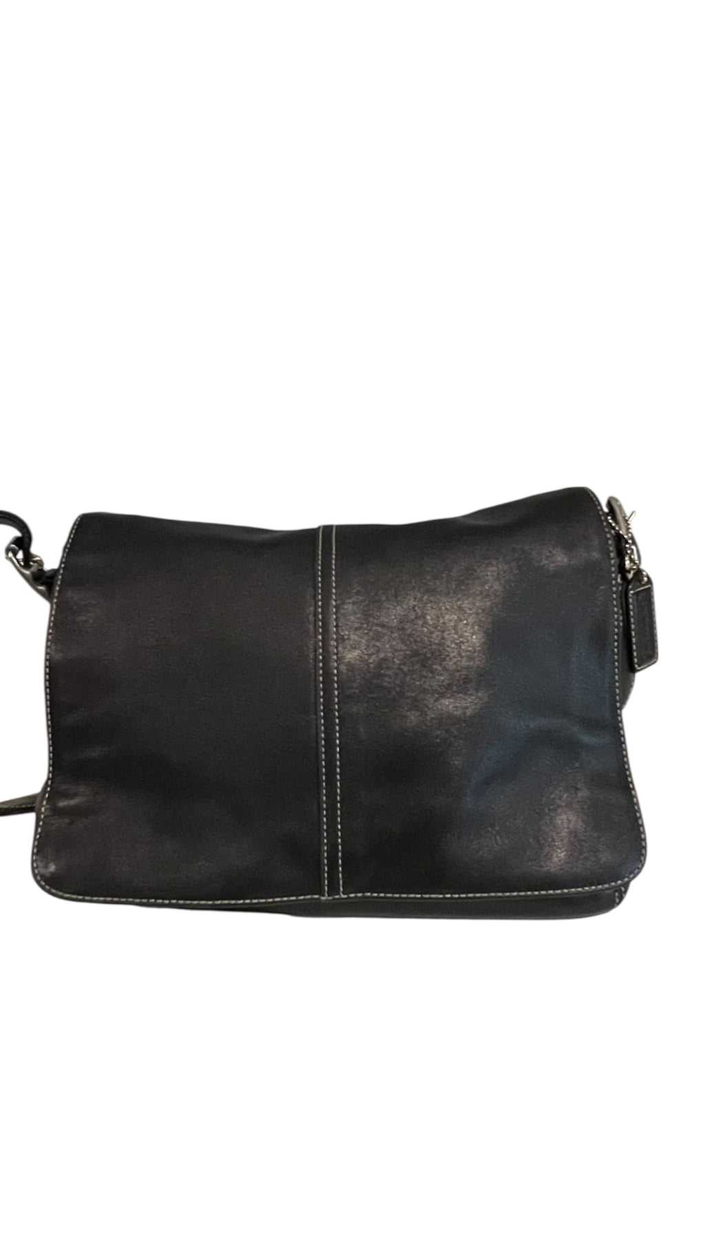 Pre-owned Coach leather black crossbody bag 2006