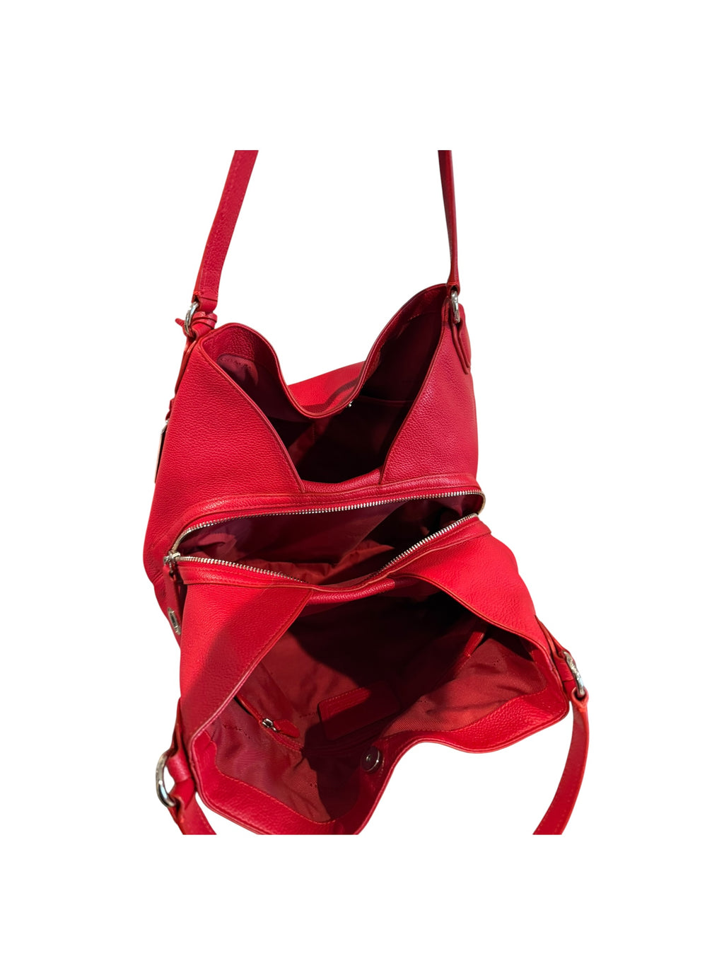 Pre-owned Coach leather Red shoulder bag 2015