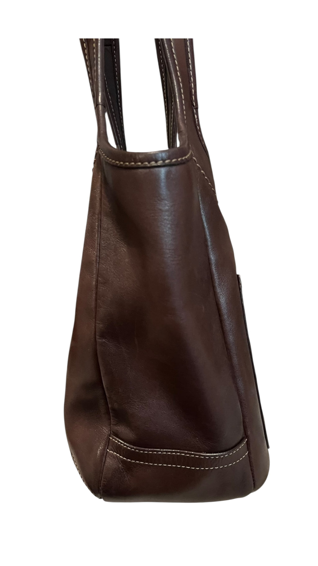 Pre-owned Coach leather brown shoulder bag 2007