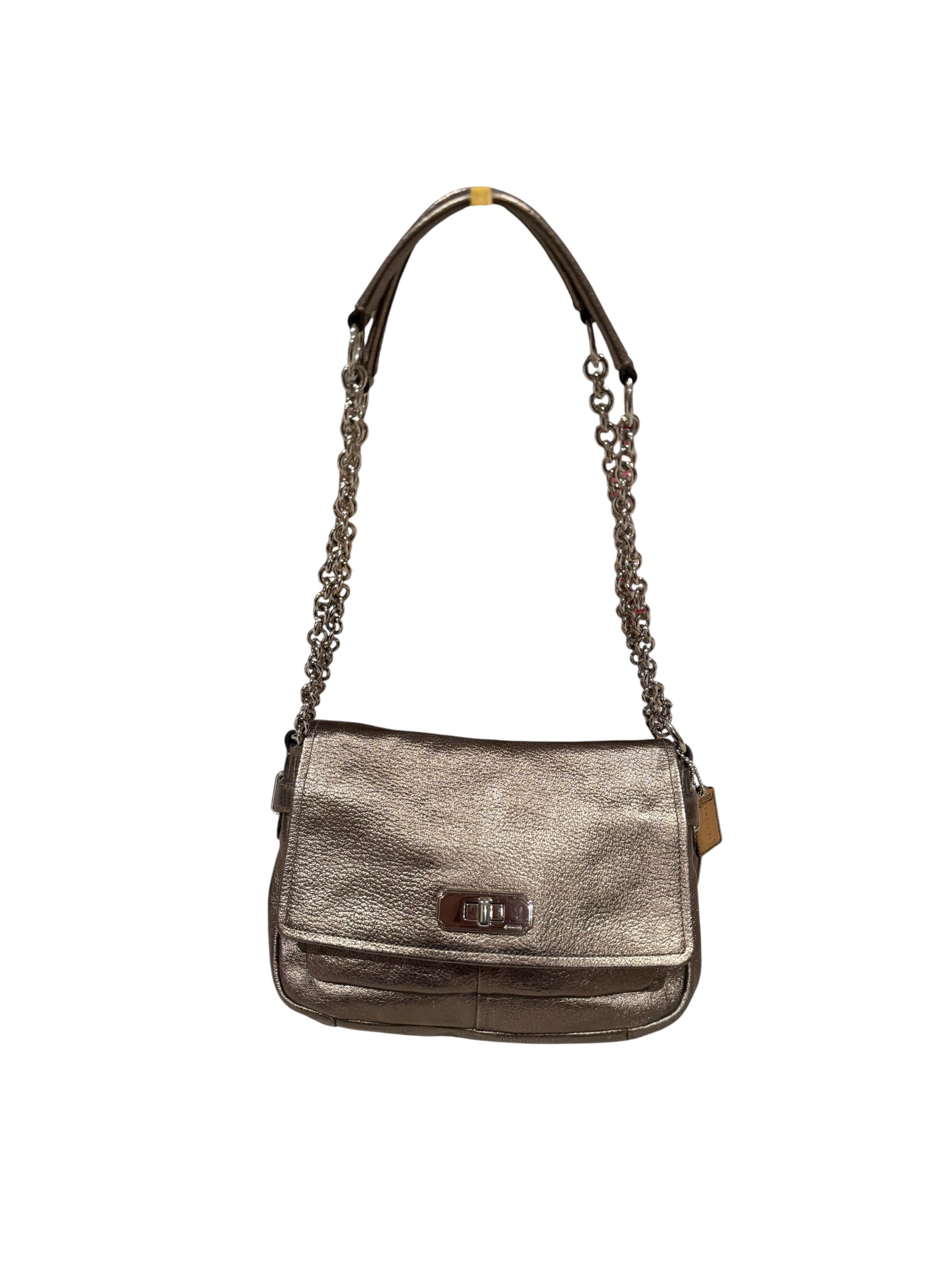 Pre-owned Coach leather Chelsea Gunmetal shoulder bag 2011