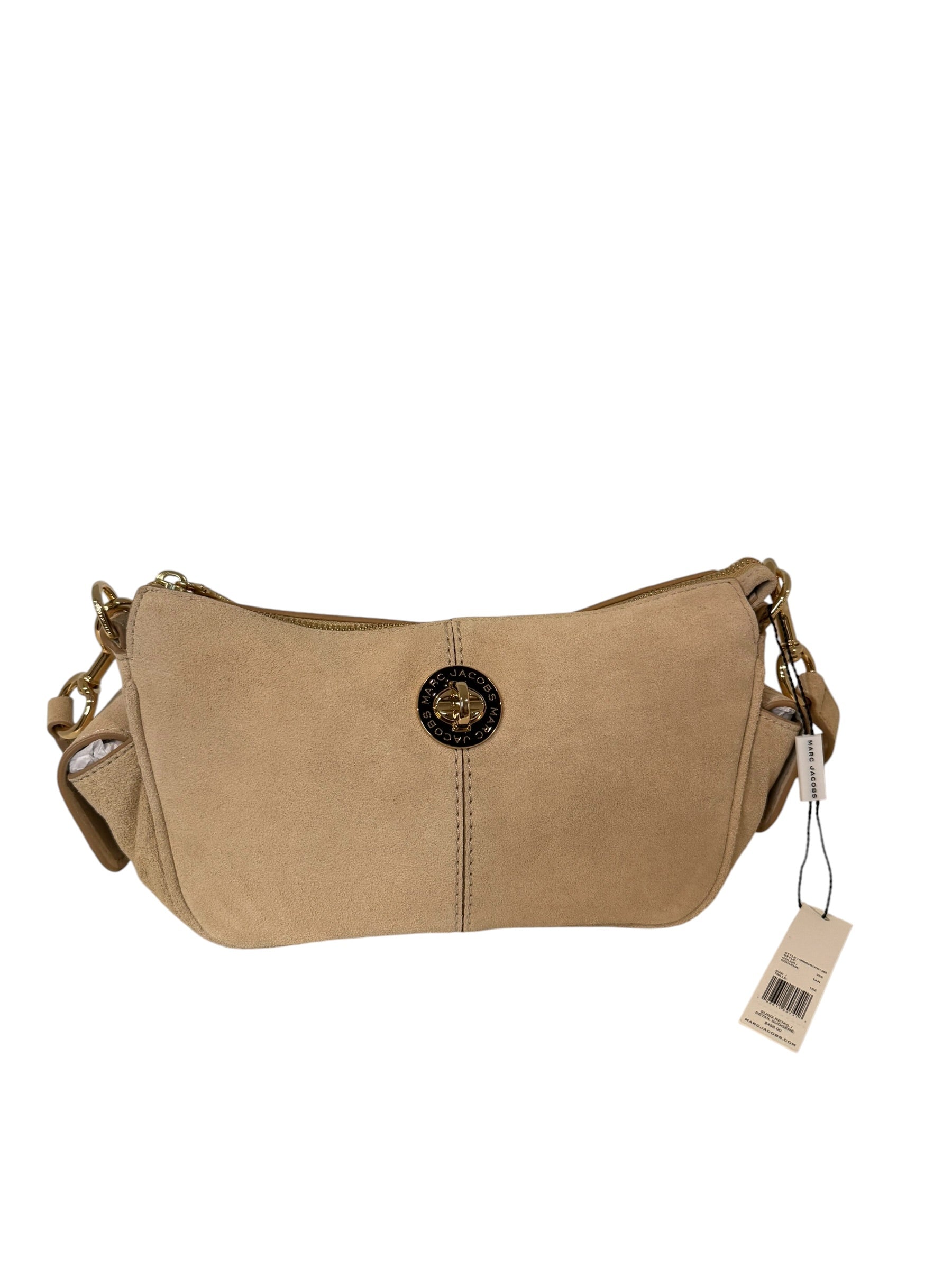 *NEW WITH TAGS* Marc Jacobs Suede Light Tan Shoulder bag
