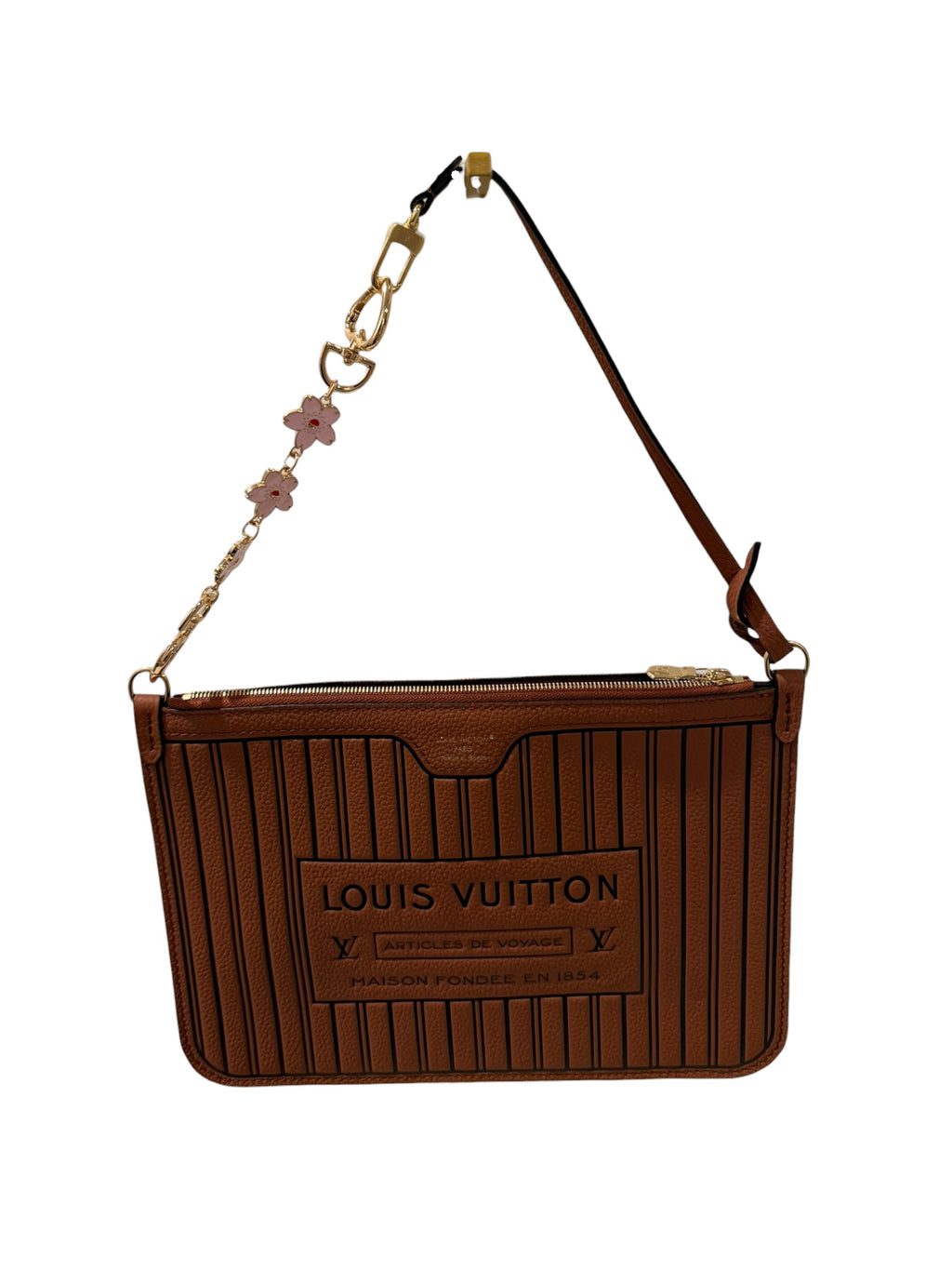 Pre-owned Louis Vuitton inside out Neverfull MM pouch