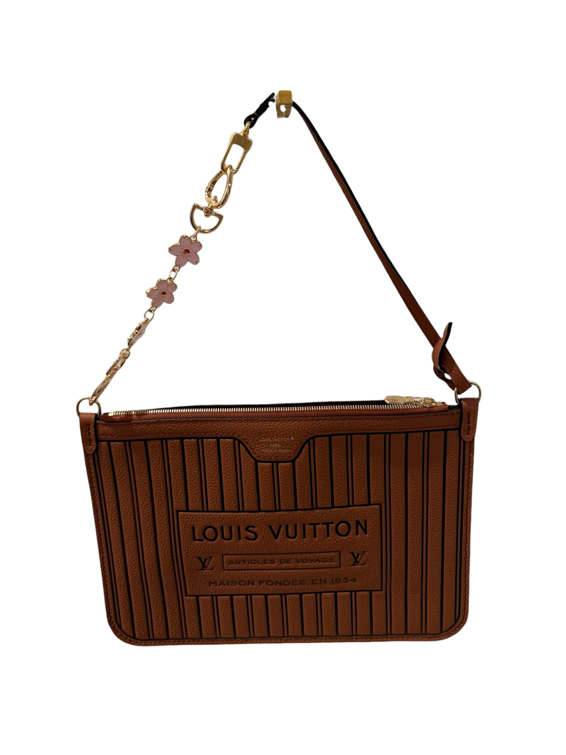 Pre-owned Louis Vuitton inside out Neverfull MM pouch