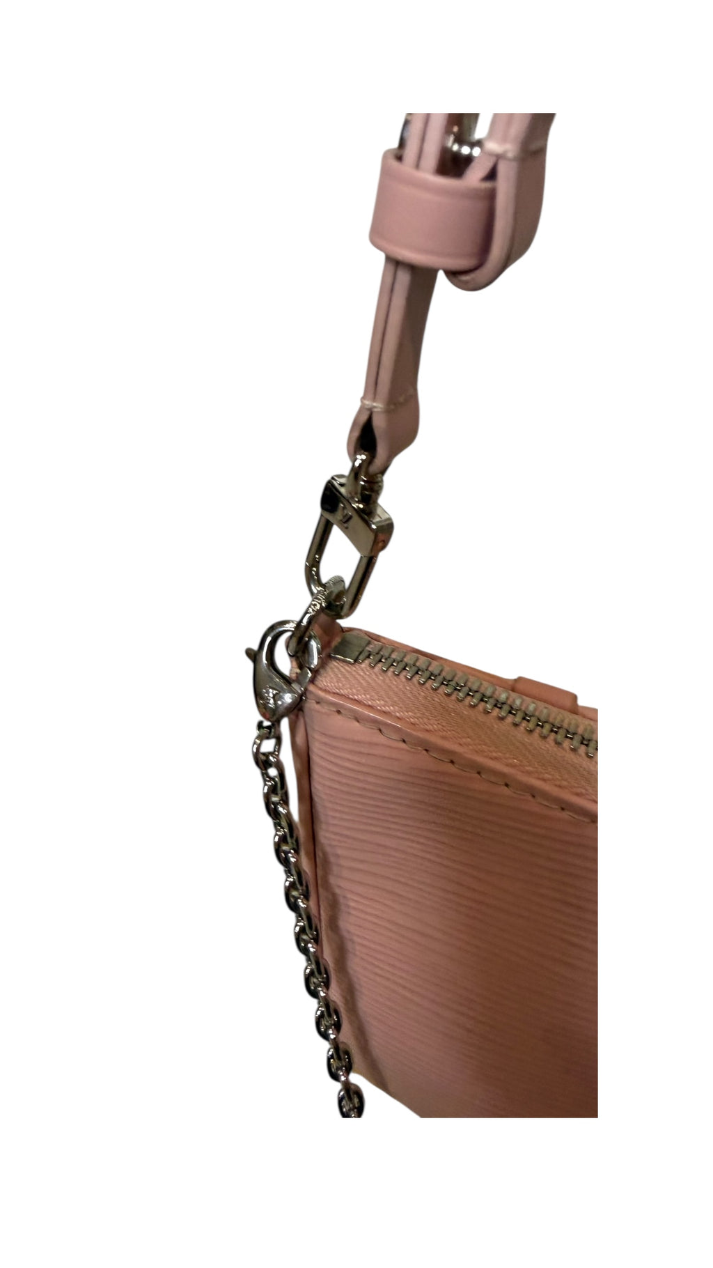 Pre-owned Louis Vuitton Epi Leather Pink Easy Pouch crossbody bag