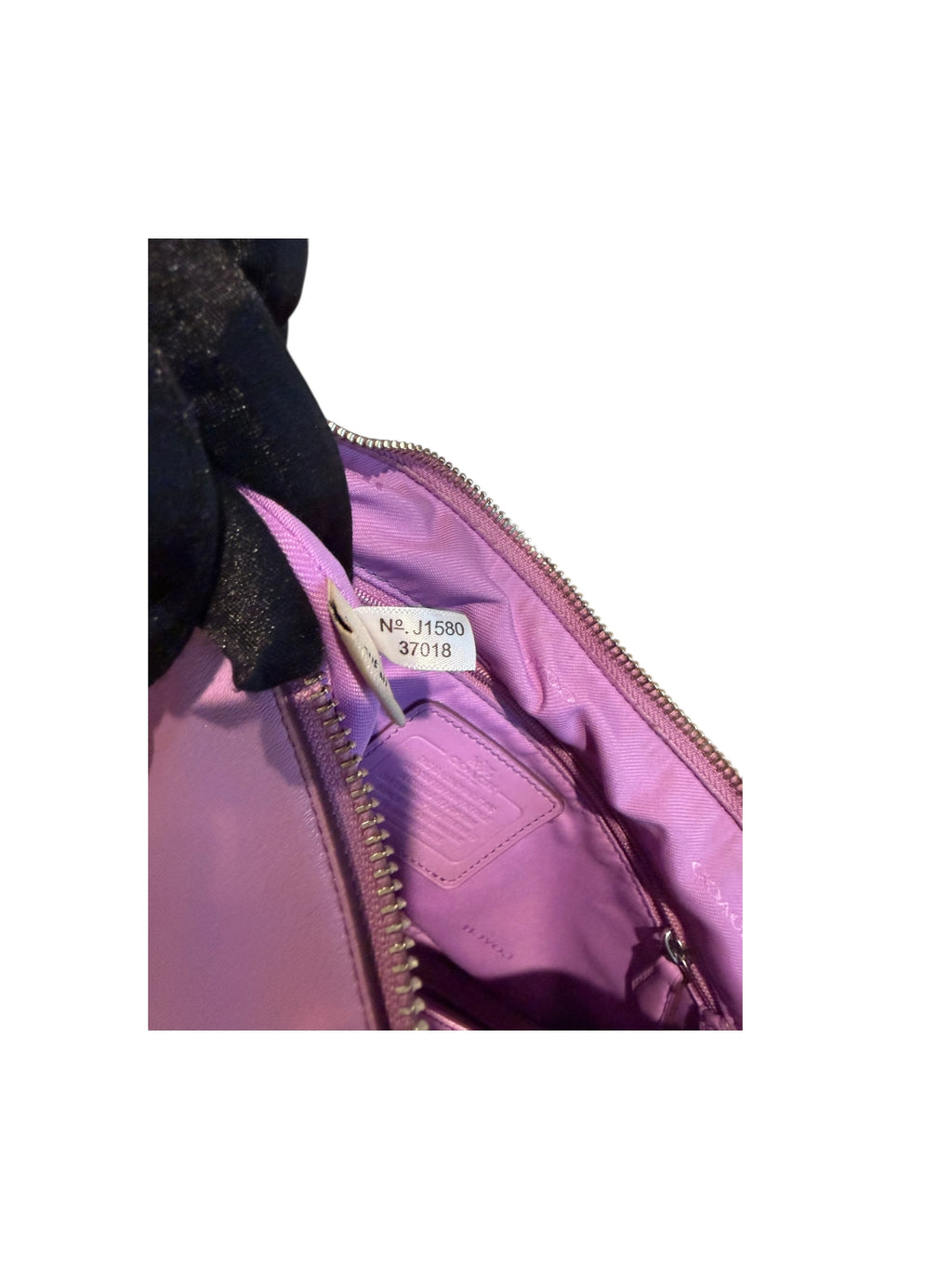 Pre-owned Coach leather Purple shoulder/crossbody bag 2015