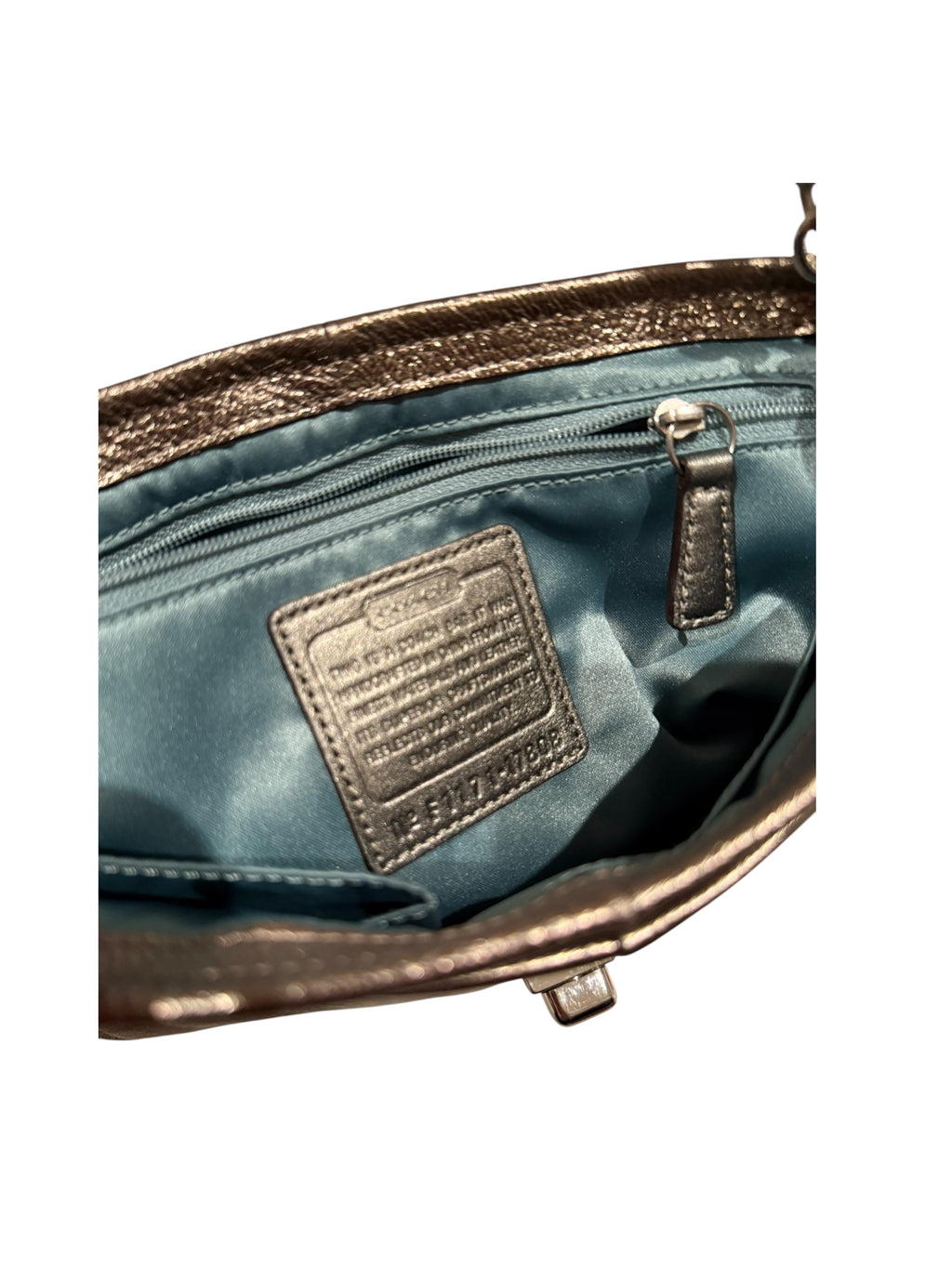 Pre-owned Coach leather Chelsea Gunmetal shoulder bag 2011
