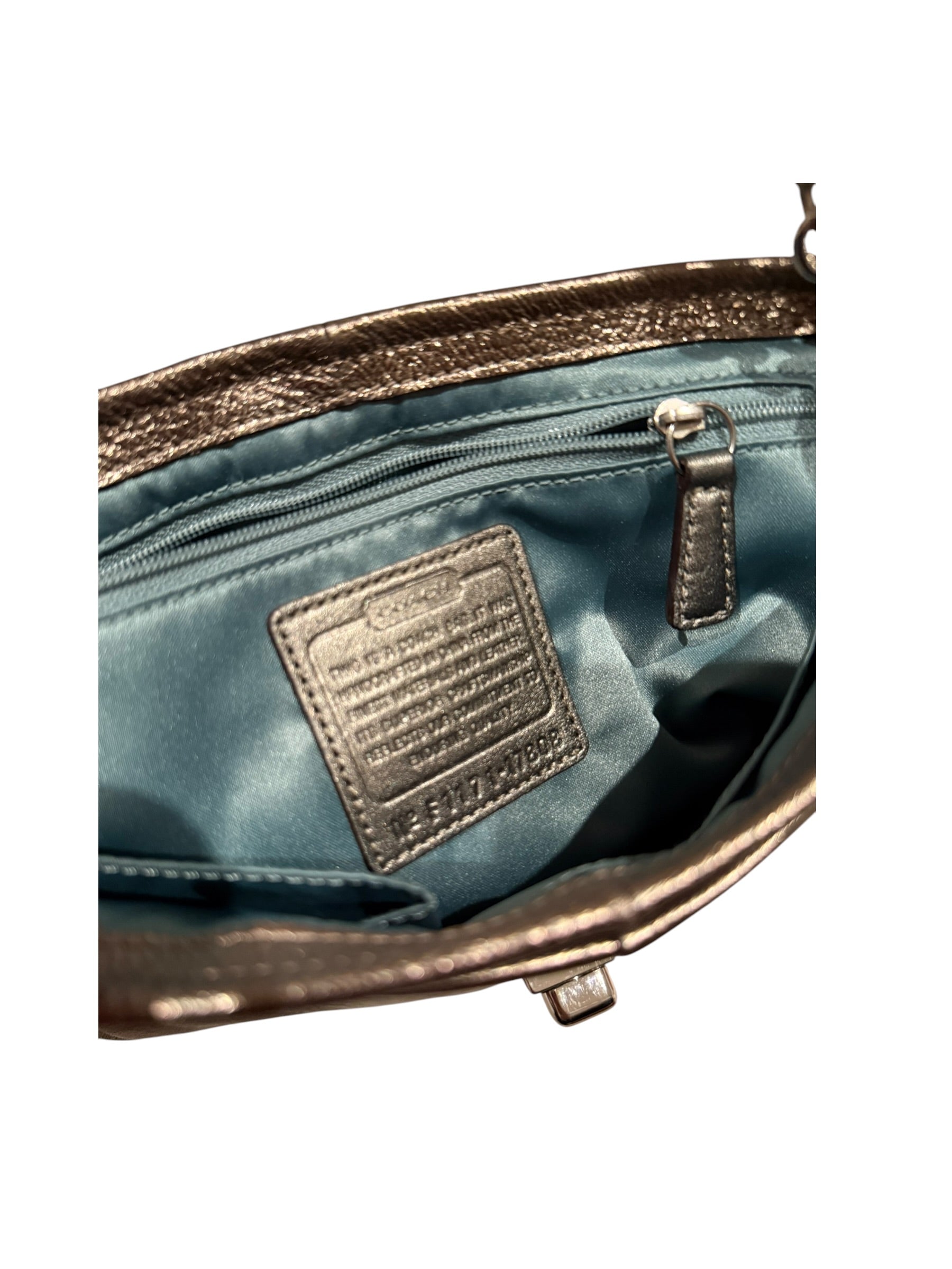 Pre-owned Coach leather Chelsea Gunmetal shoulder bag 2011