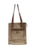 Pre-owned Gucci canvas GG supreme Large tote bag