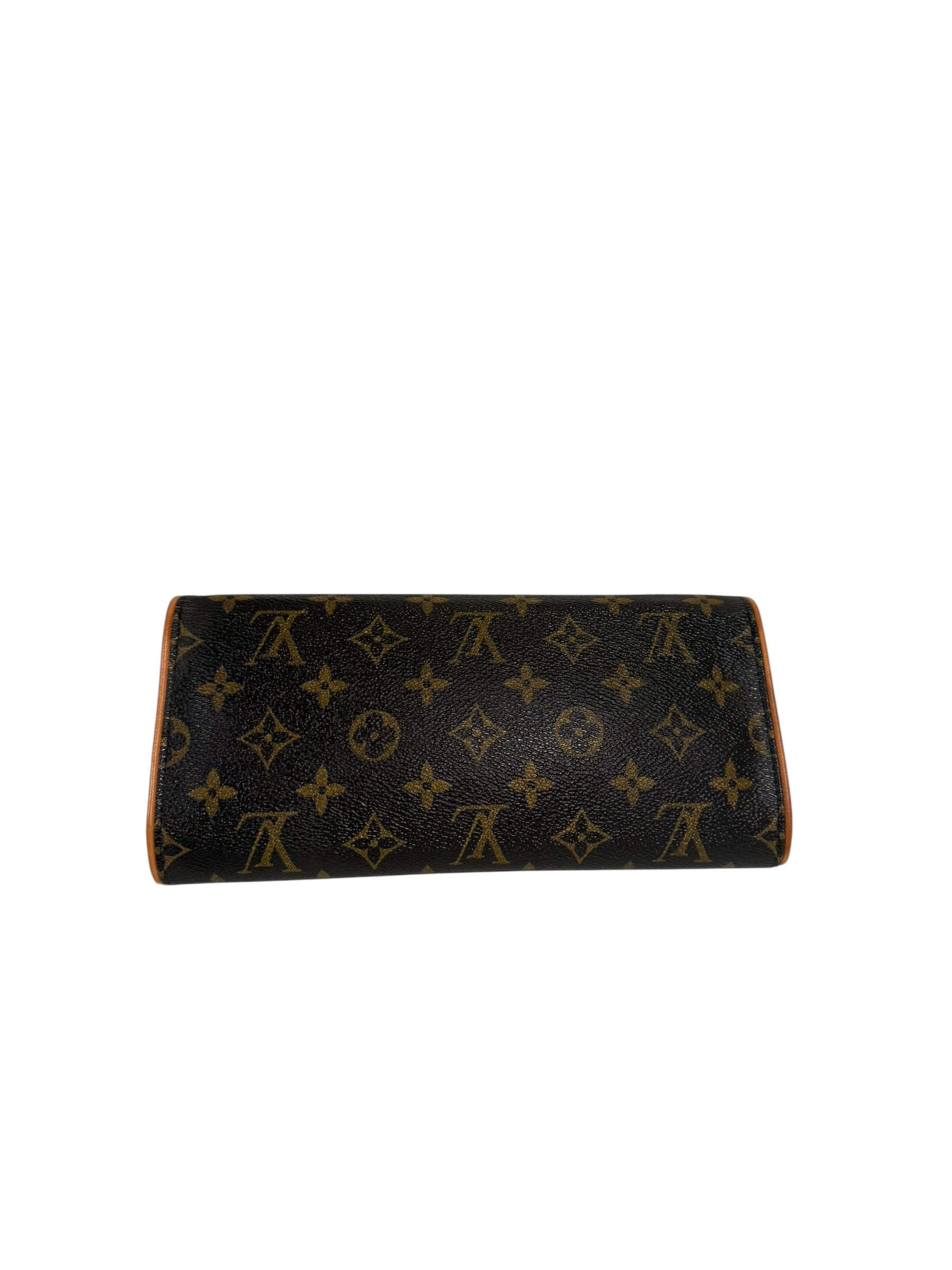 Pre-owned Louis Vuitton monogram Twin GM pochette 2000