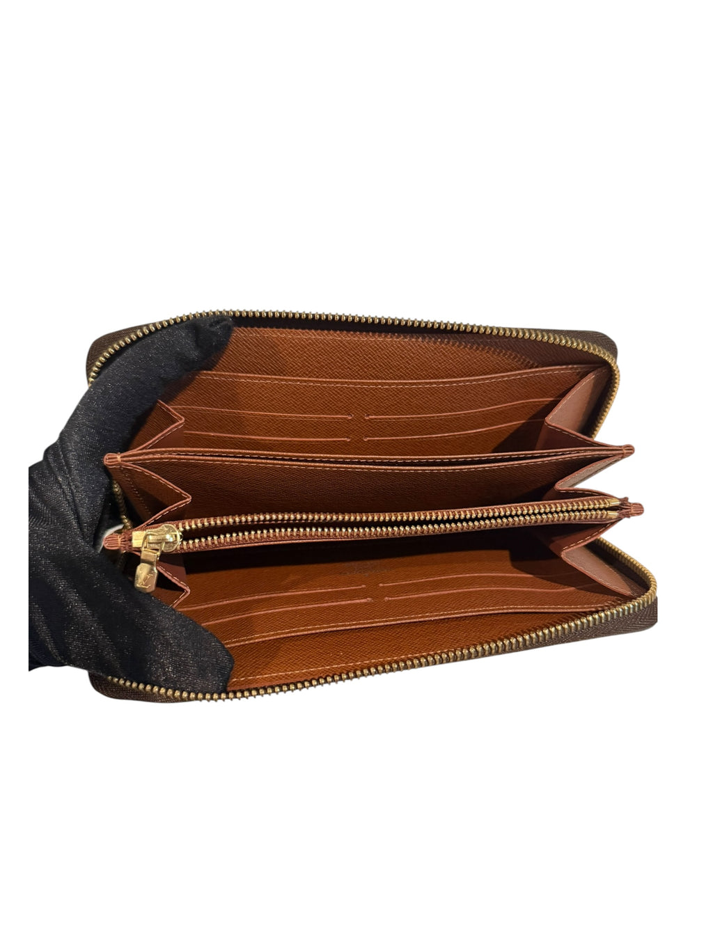 Pre-owned Louis Vuitton monogram Zippy wallet 2015