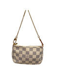 Pre-owned Louis Vuitton Damier Azur Mini Pochette 2006