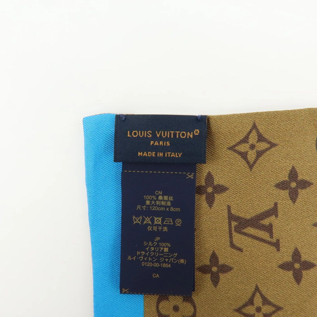 Pre-owned Louis Vuitton monogram Penguin Bandeau scarf