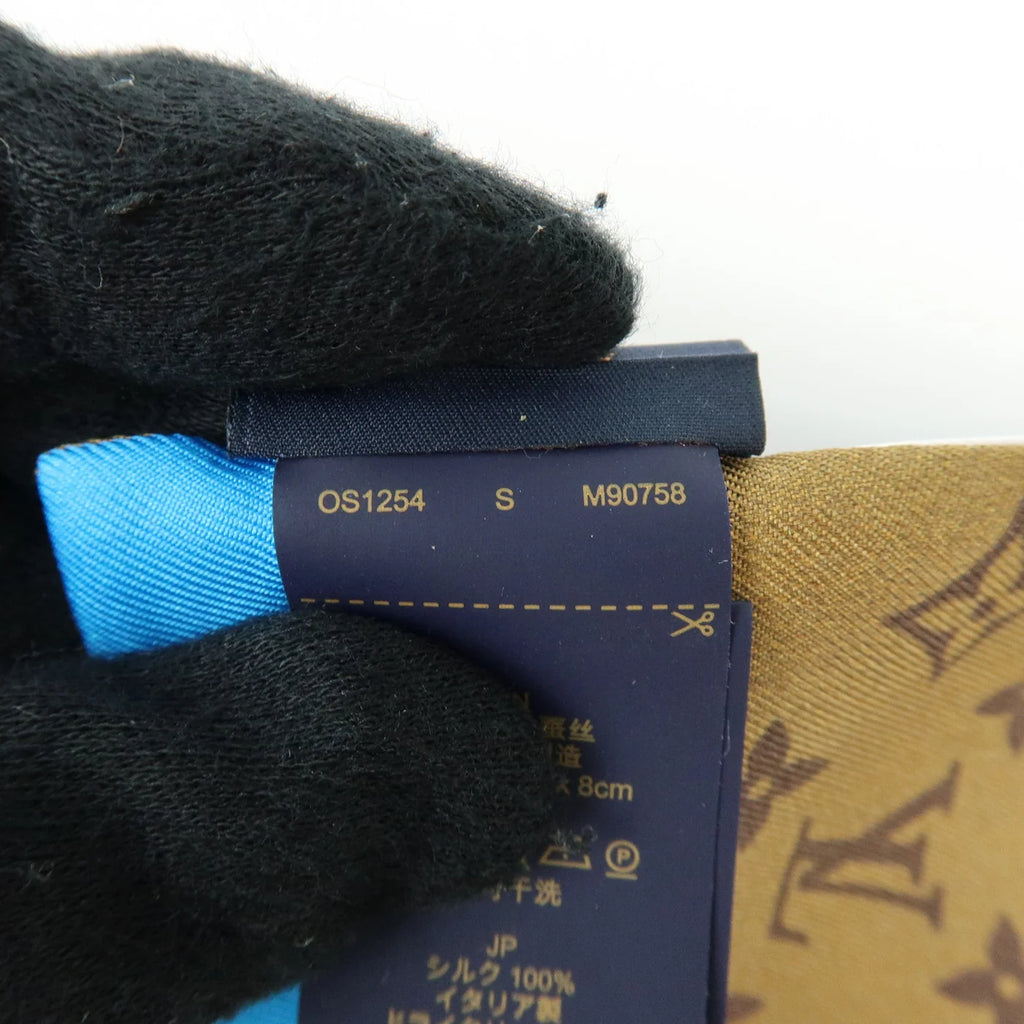 Pre-owned Louis Vuitton monogram Penguin Bandeau scarf