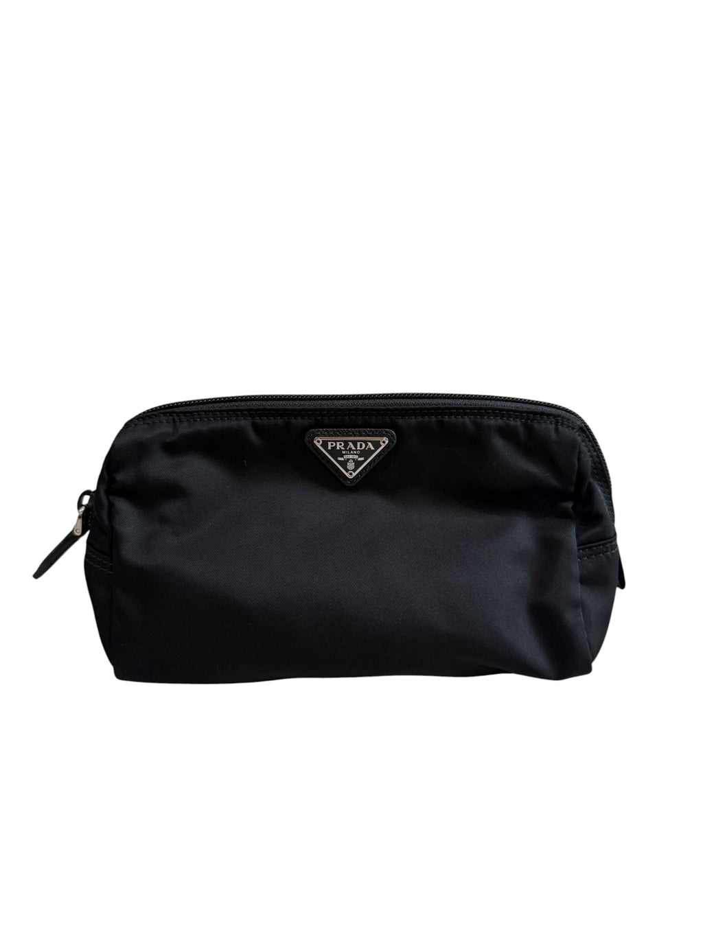 Pre-owned Prada Nylon Black Cosmetic Pouch