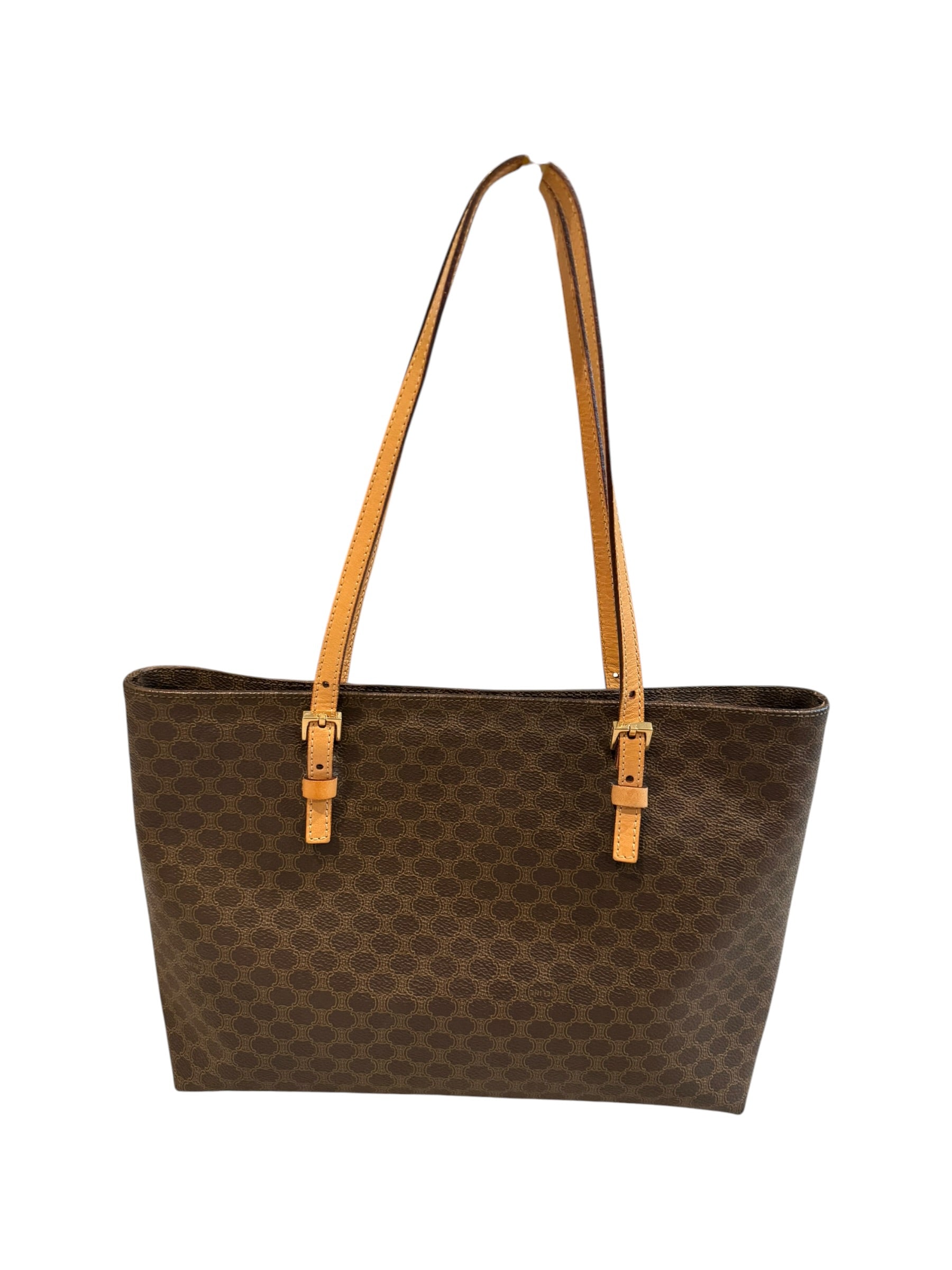 Pre-owned Celine Macadam tote shoulder bag
